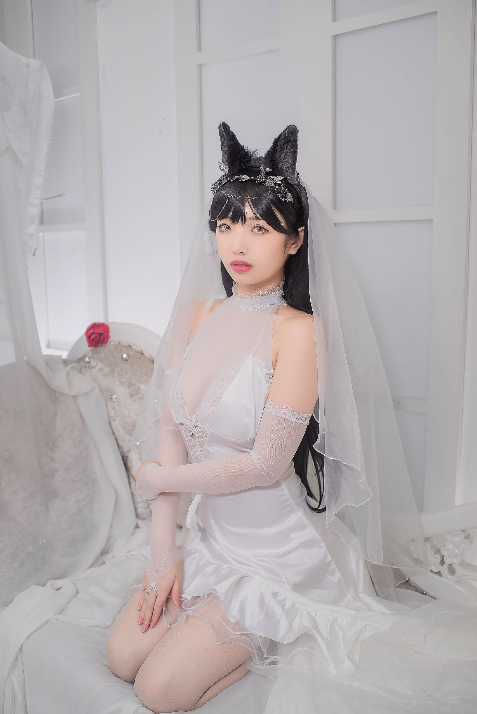 蘿莉COS] 雯妹 - 愛宕花嫁