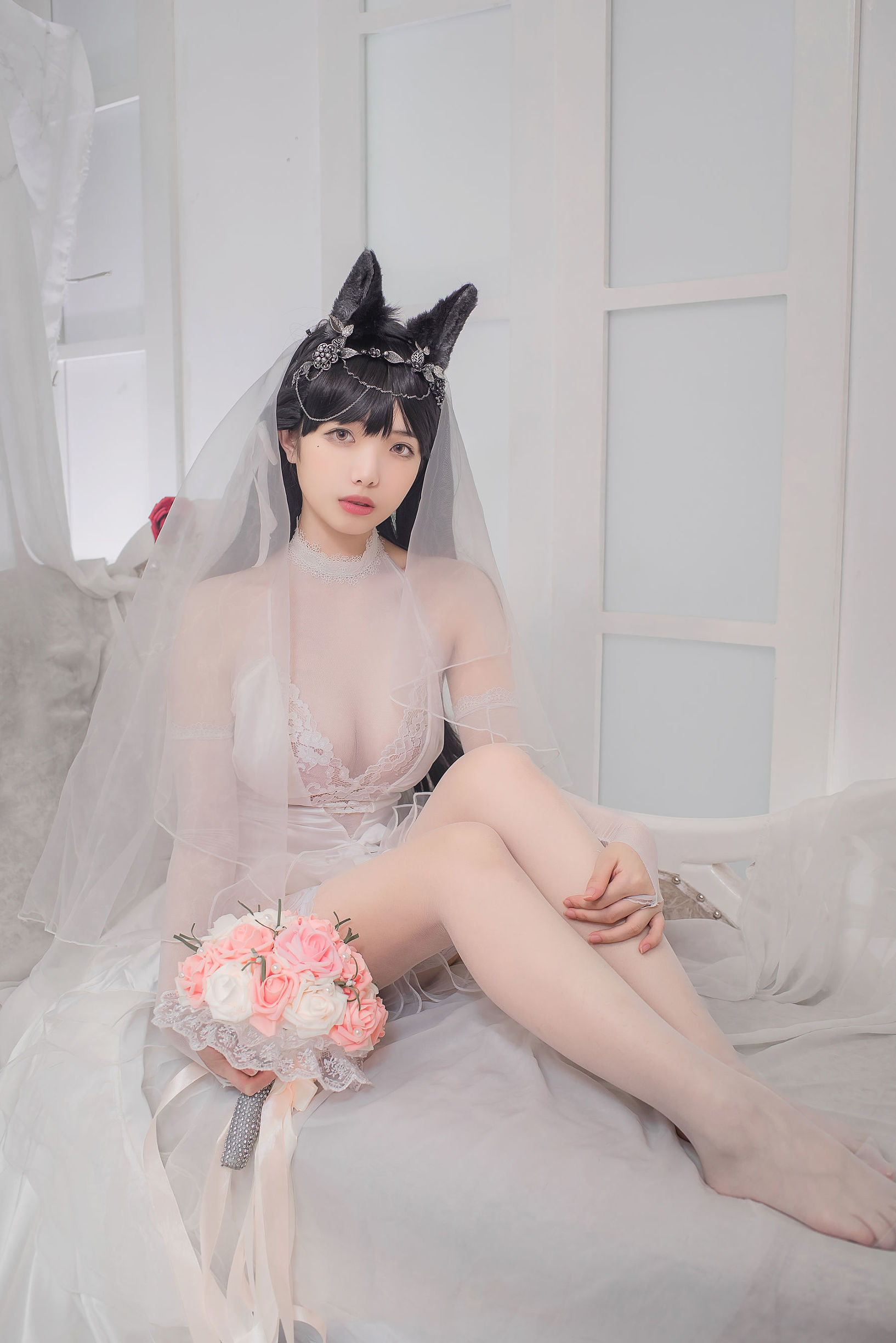 蘿莉COS] 雯妹 - 愛宕花嫁