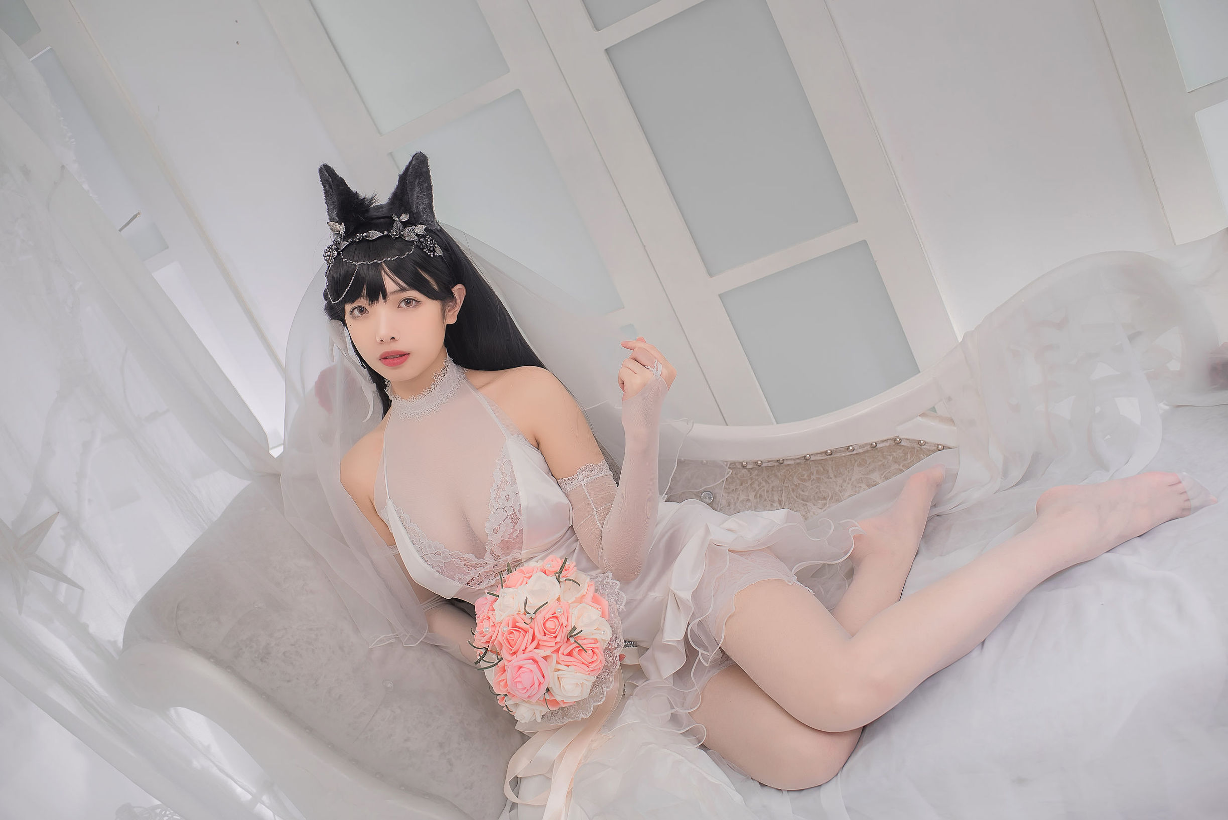 蘿莉COS] 雯妹 - 愛宕花嫁