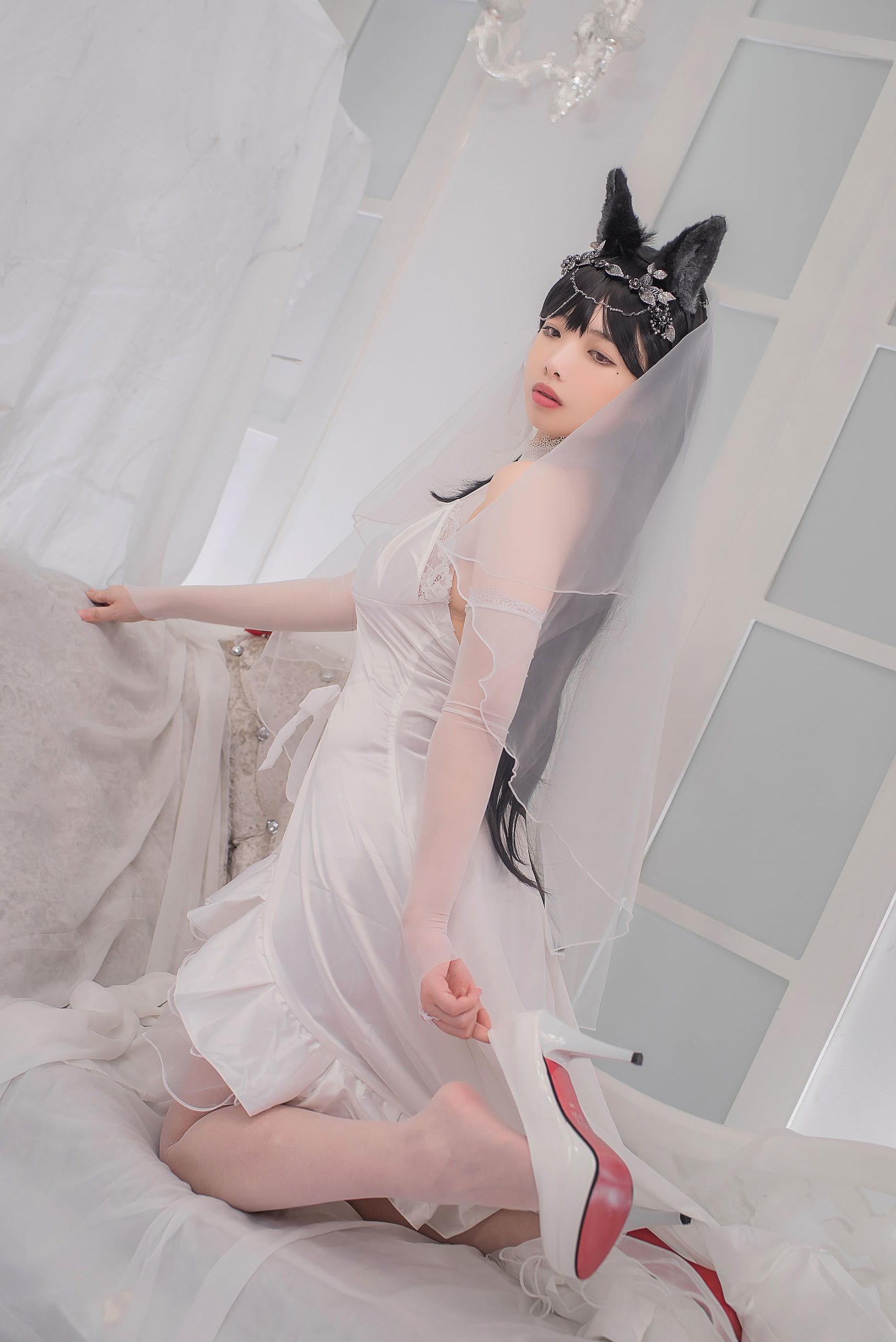 蘿莉COS] 雯妹 - 愛宕花嫁