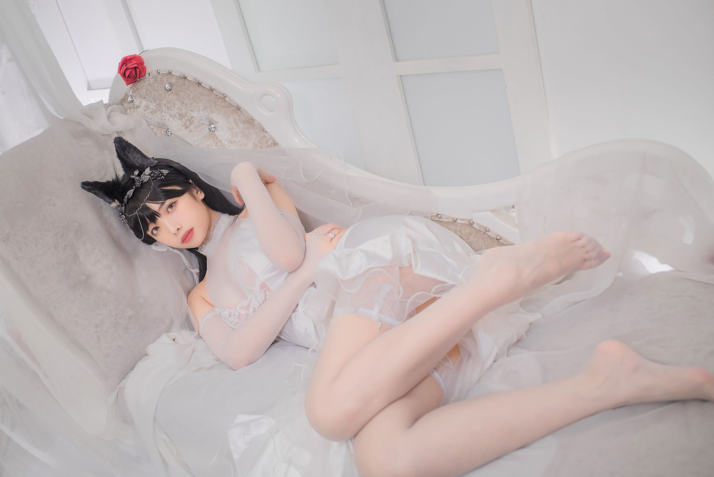 蘿莉COS] 雯妹 - 愛宕花嫁