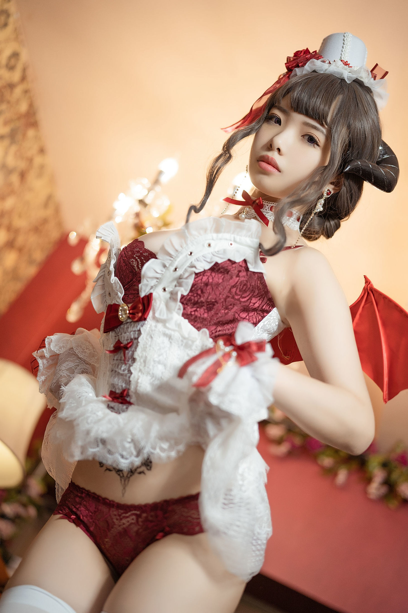 蘿莉COS] 雯妹 - 魅魔 優雅的惡魔