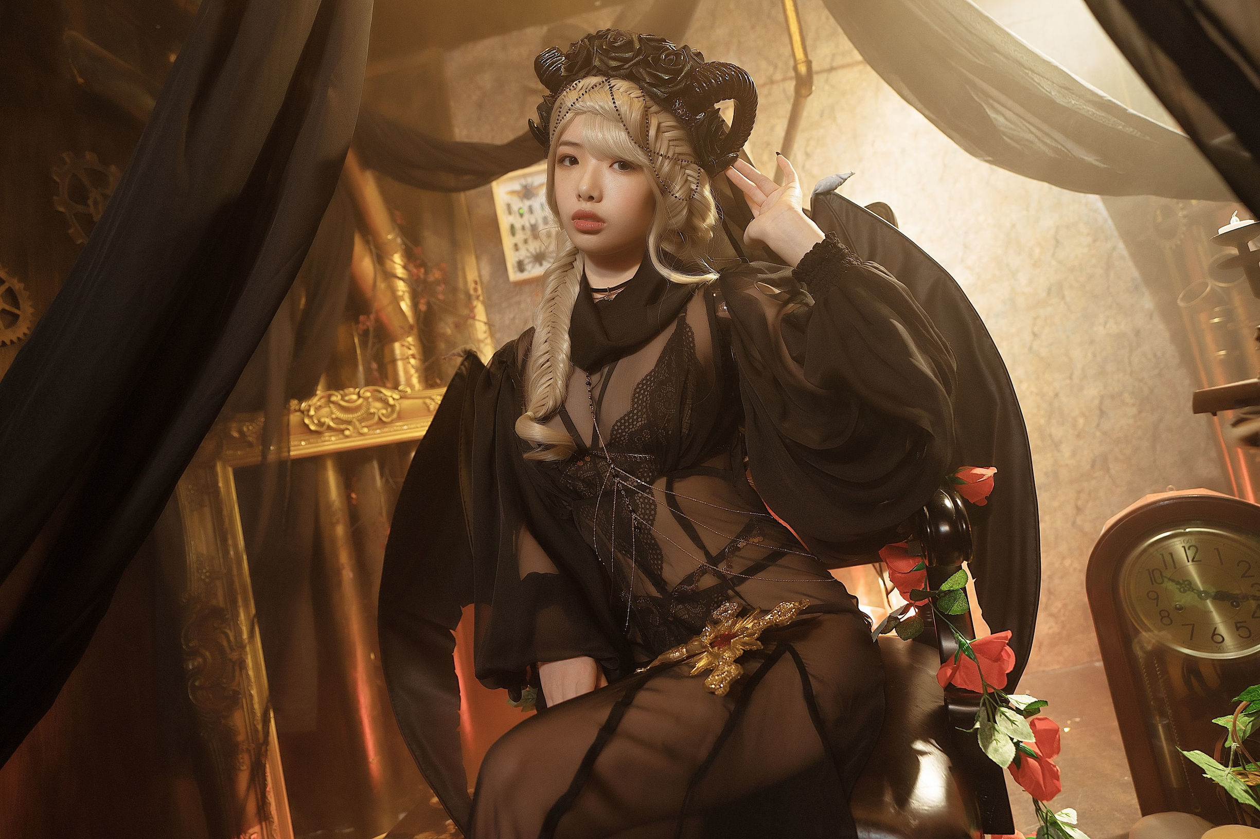 ロリータコスプレ] ウェンメイ - 魅魔 ゴシックデビル