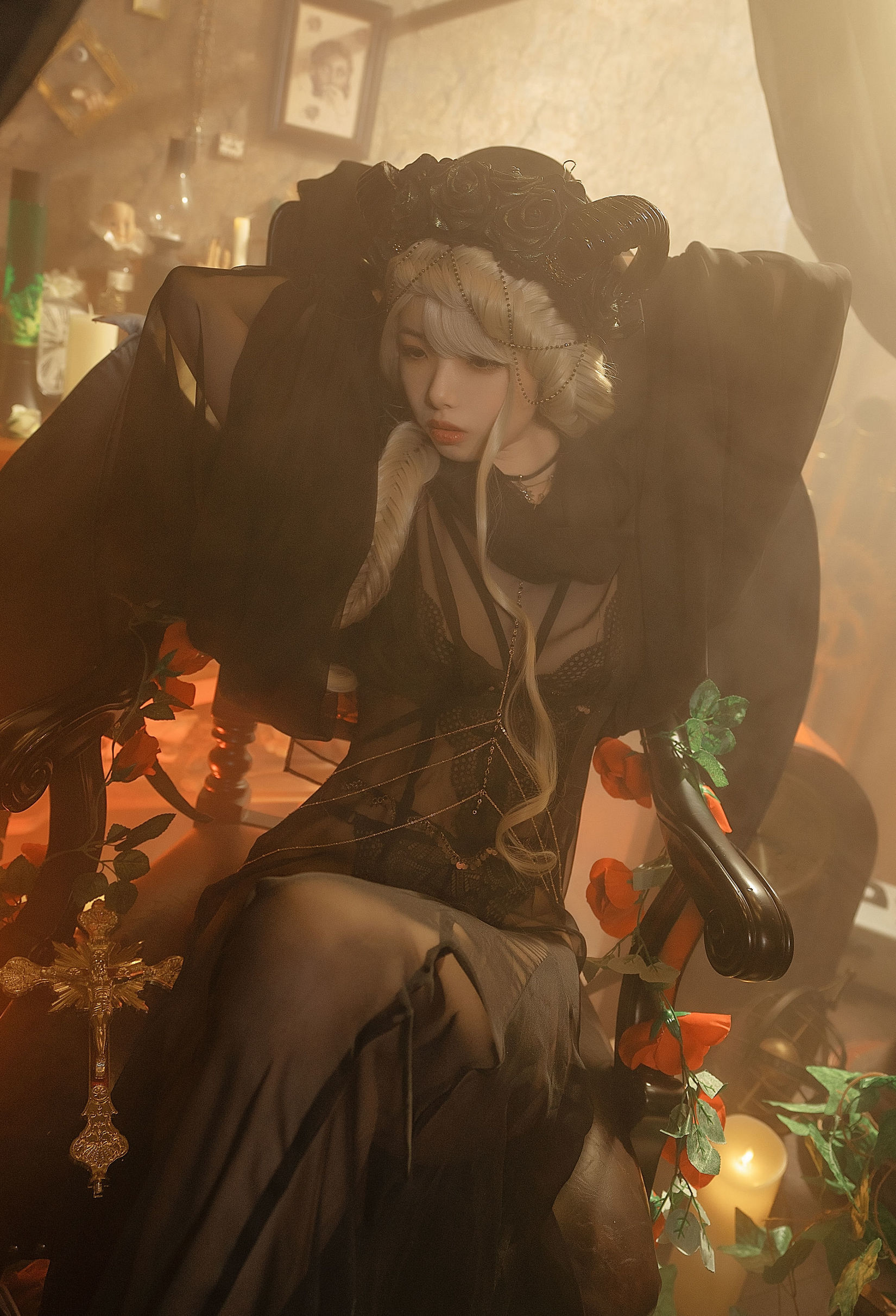 ロリータコスプレ] ウェンメイ - 魅魔 ゴシックデビル