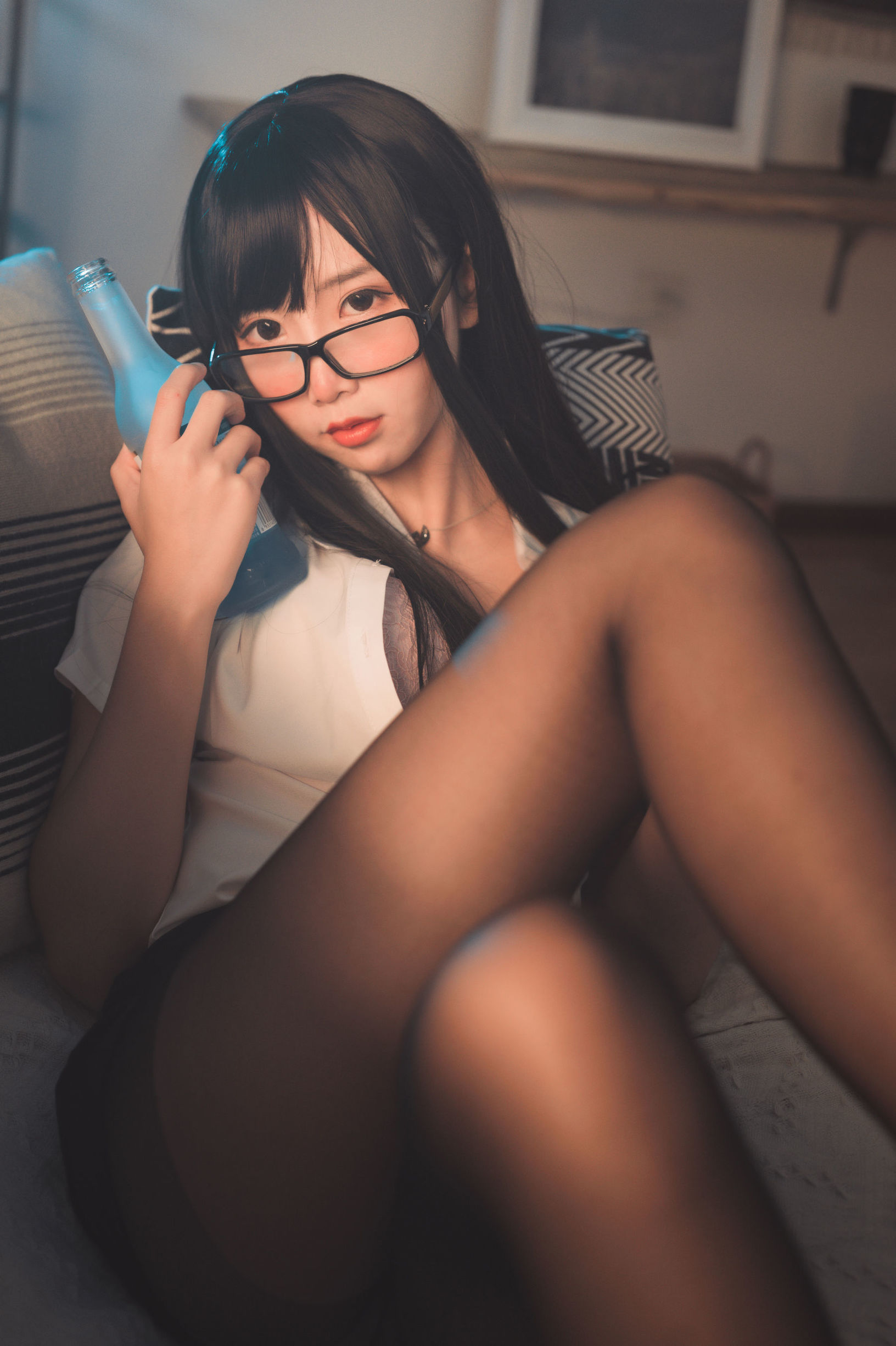  belle ta Cosplay] Mianbing Xianer - Black Silk OL