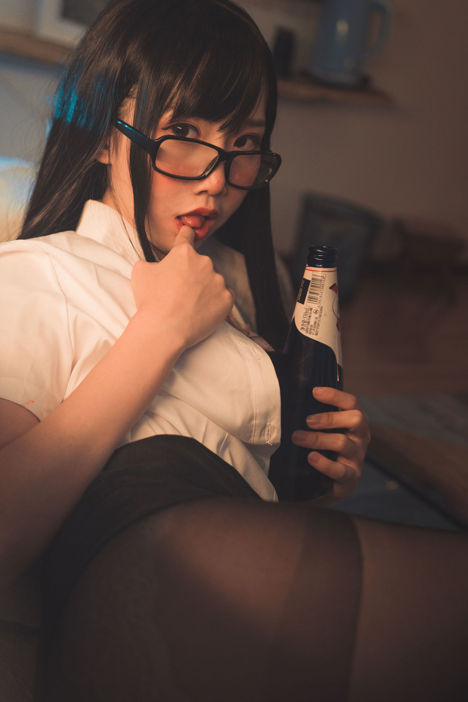 belle ta Cosplay] Mianbing Xianer - Black Silk OL
