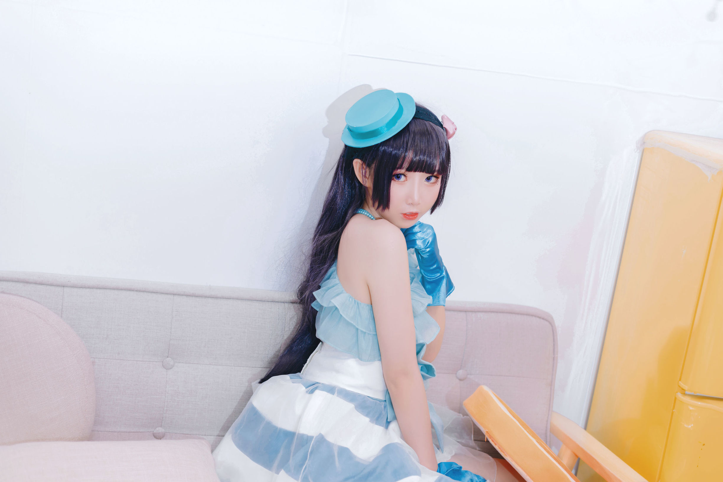 蘿莉COS] 麵餅仙兒 - 黑貓打歌服