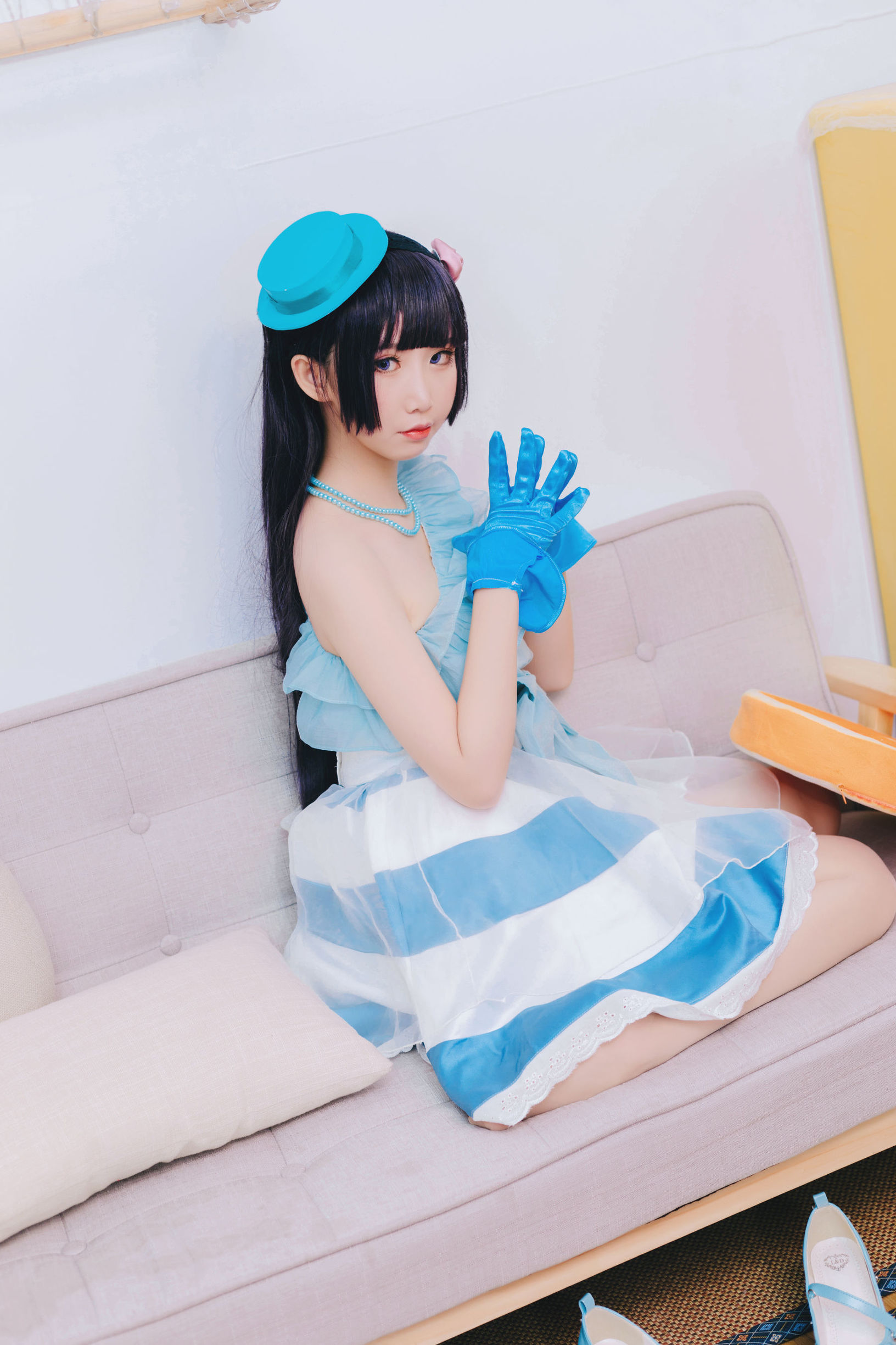 蘿莉COS] 麵餅仙兒 - 黑貓打歌服
