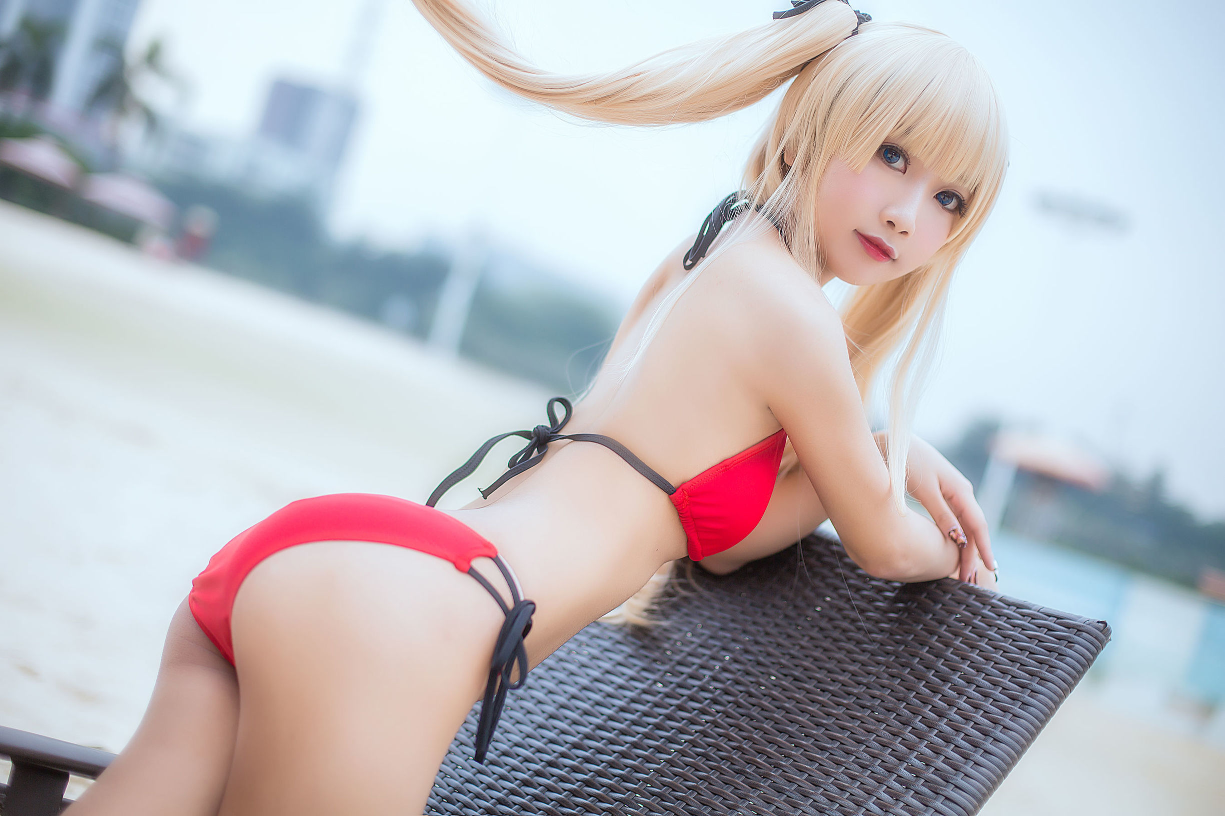 蘿莉COS] 鬼畜瑤 - 泳裝魔女