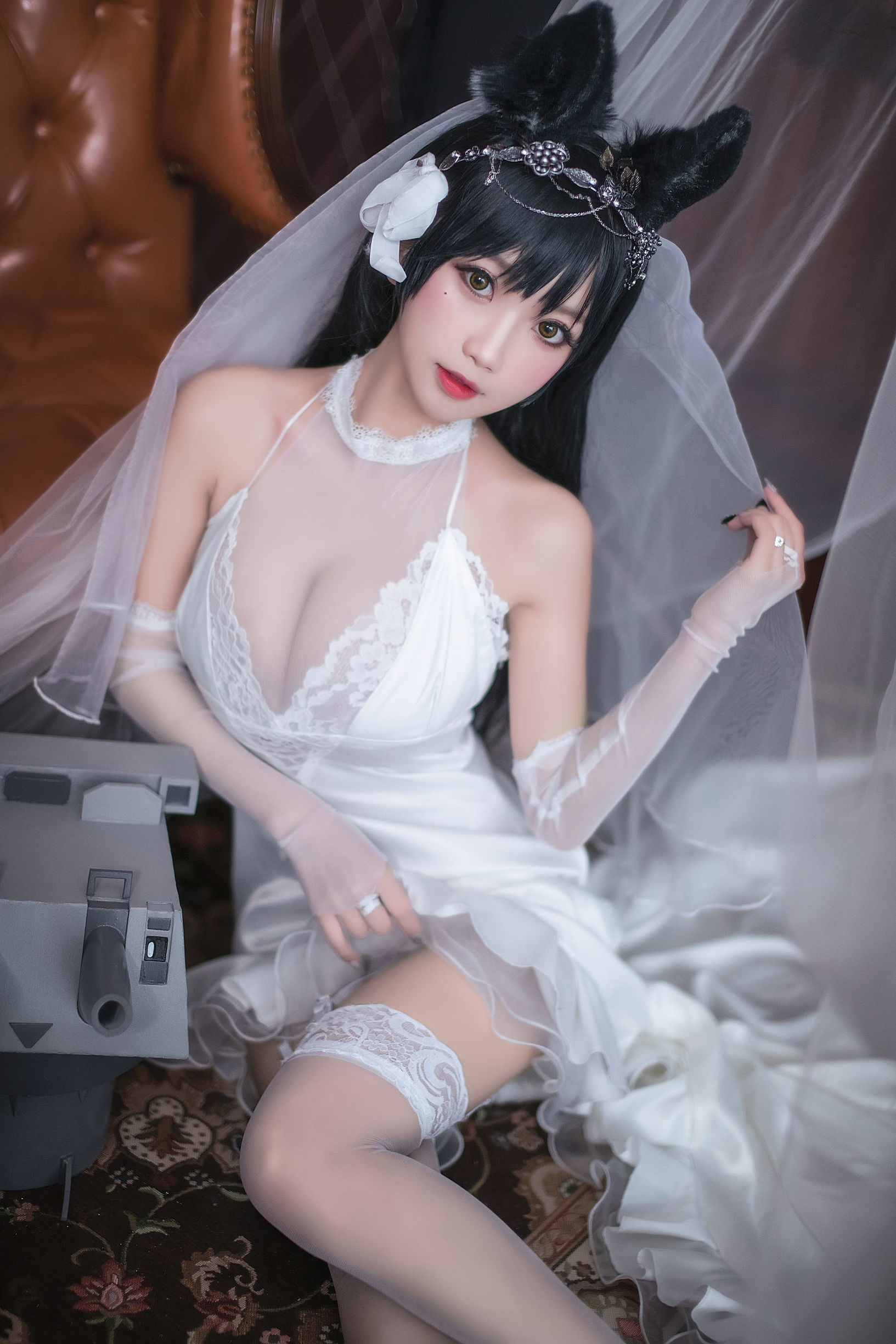  belle ta Cosplay] Guichu Yao - Atago Bride