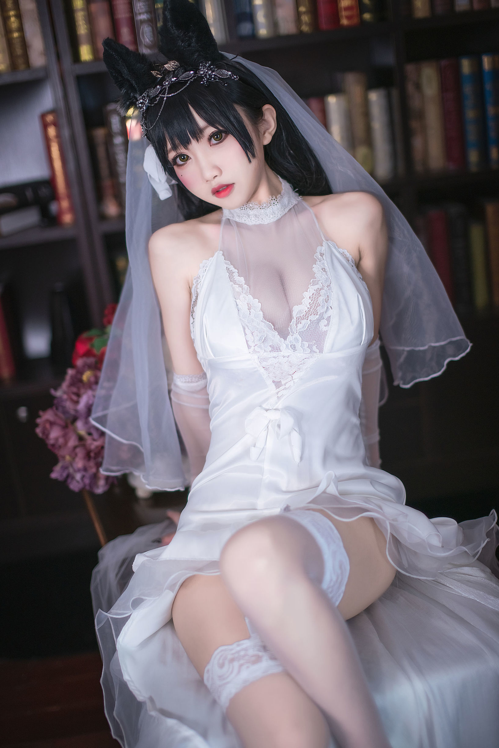  belle ta Cosplay] Guichu Yao - Atago Bride
