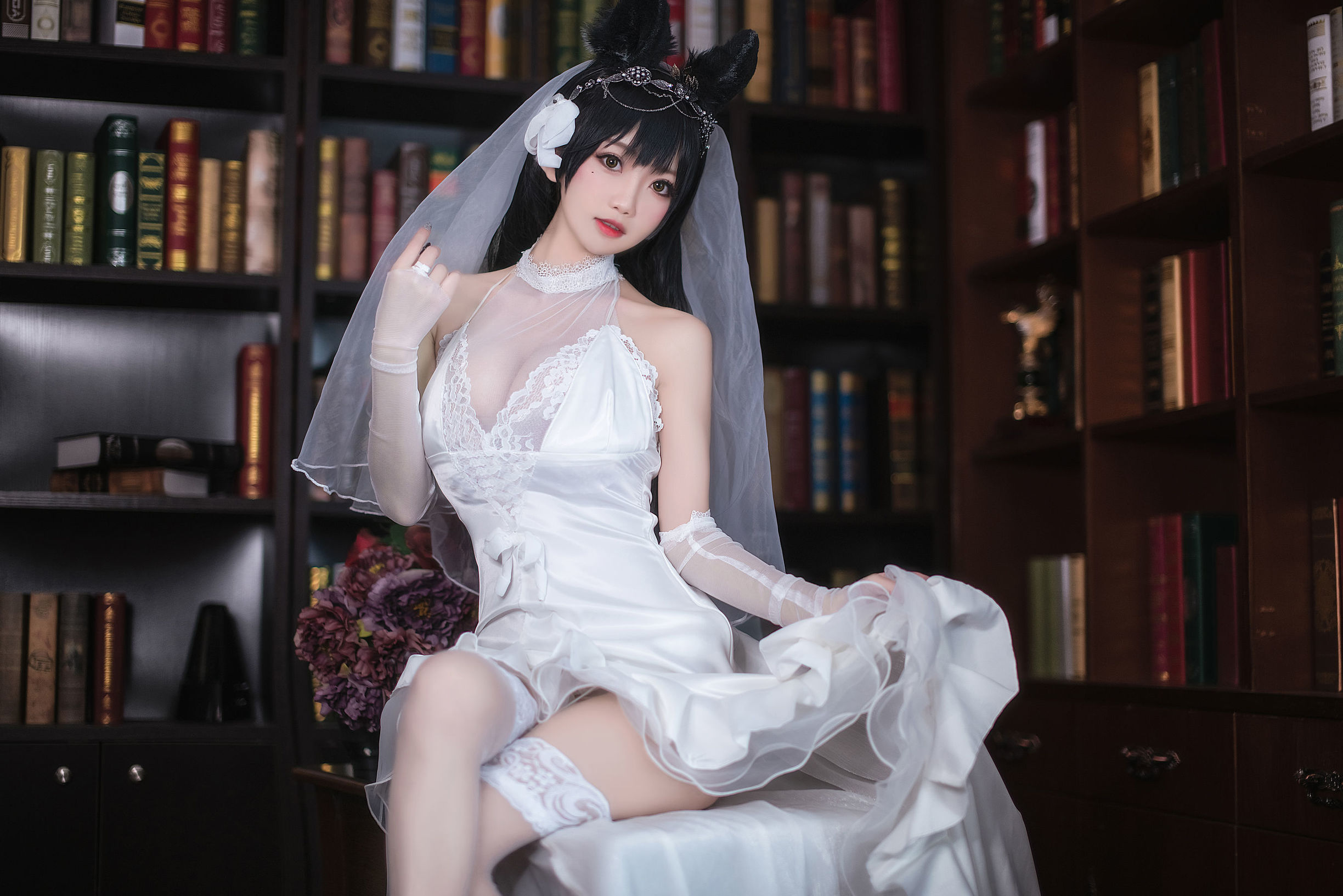  belle ta Cosplay] Guichu Yao - Atago Bride