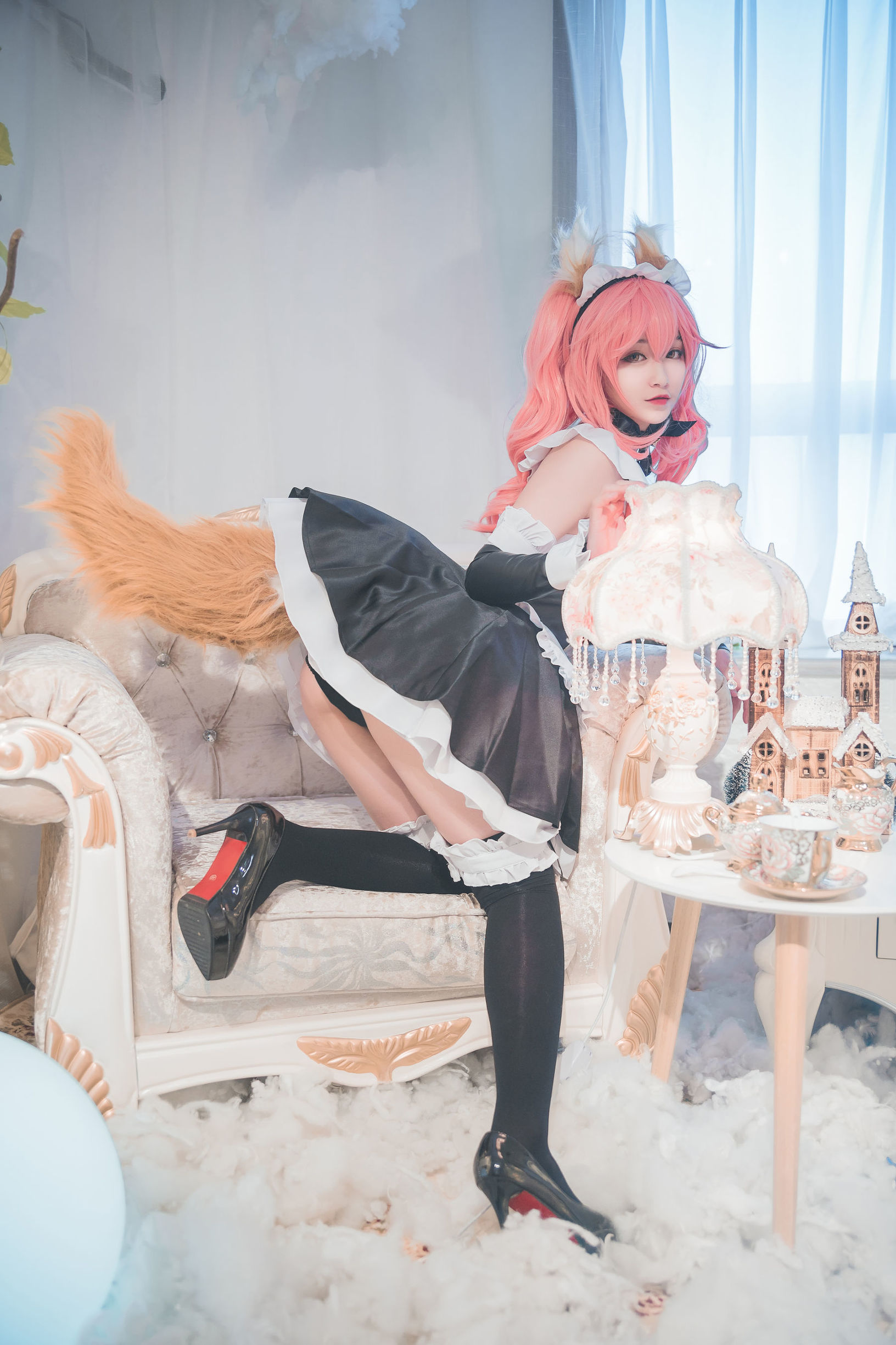 Cosplay  belle ] Yao Quỷ Thú - Tamamo-no-Mae Nữ Phú