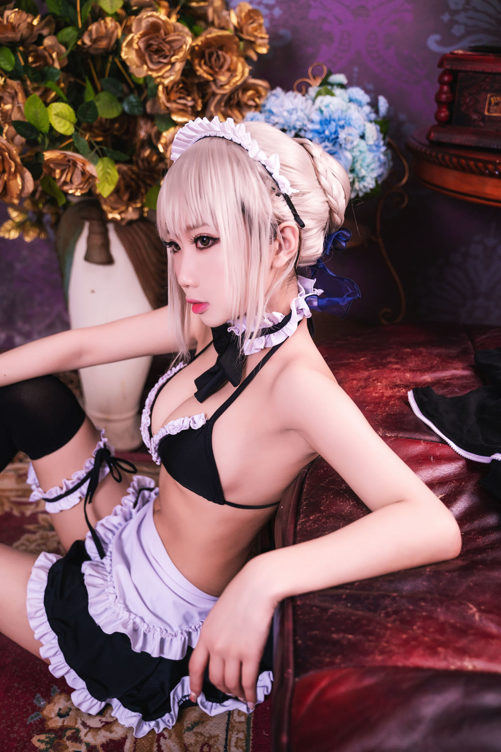  belle ta Cosplay] Guichu Yao - Black Silk Maid
