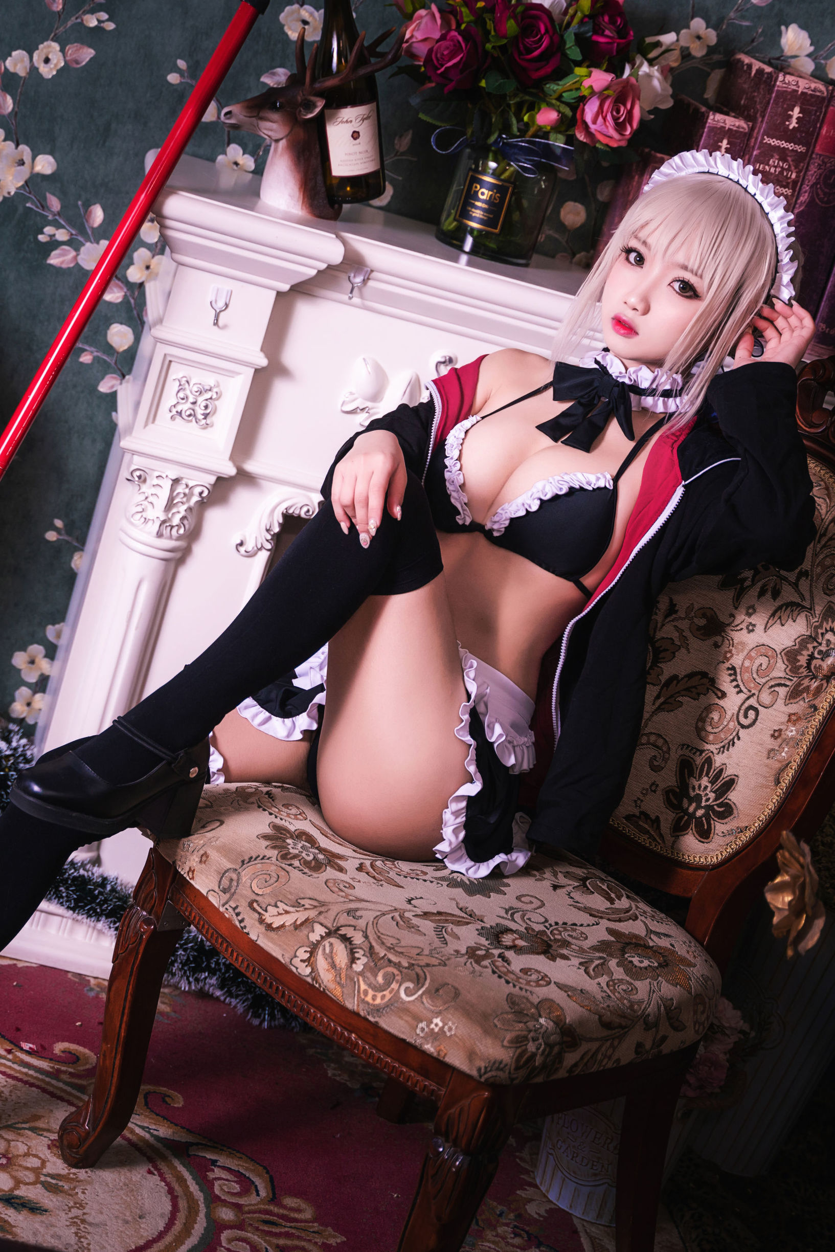  belle ta Cosplay] Guichu Yao - Black Silk Maid