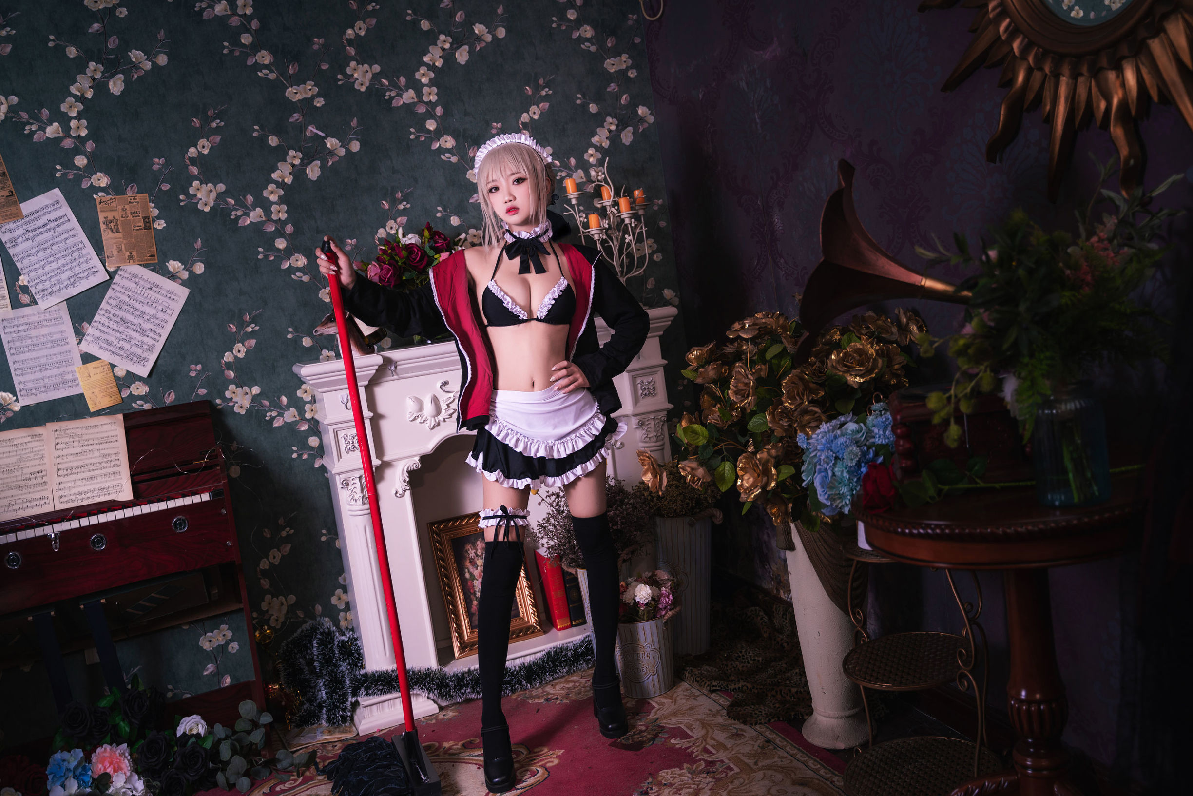  belle ta Cosplay] Guichu Yao - Black Silk Maid