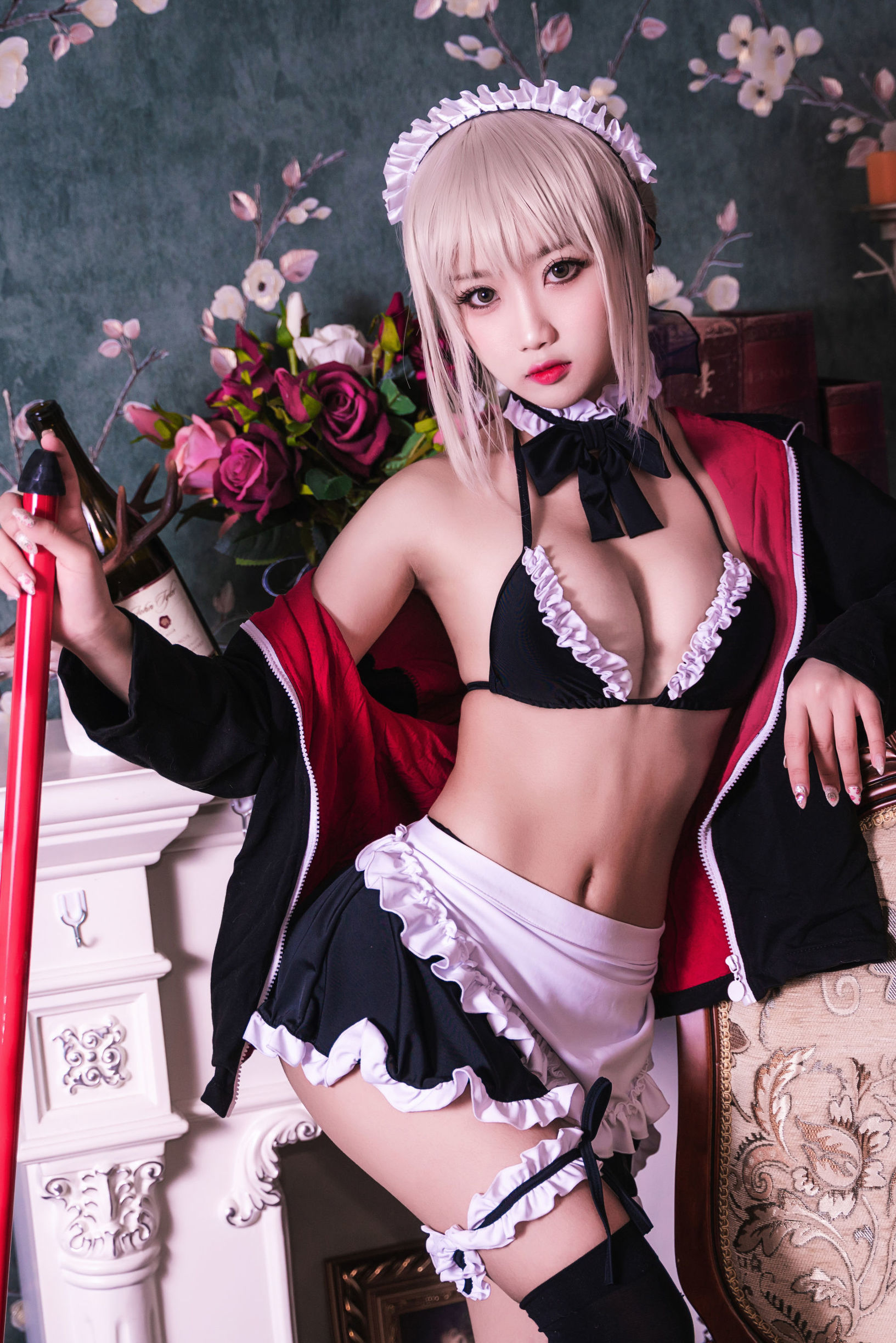  belle ta Cosplay] Guichu Yao - Black Silk Maid