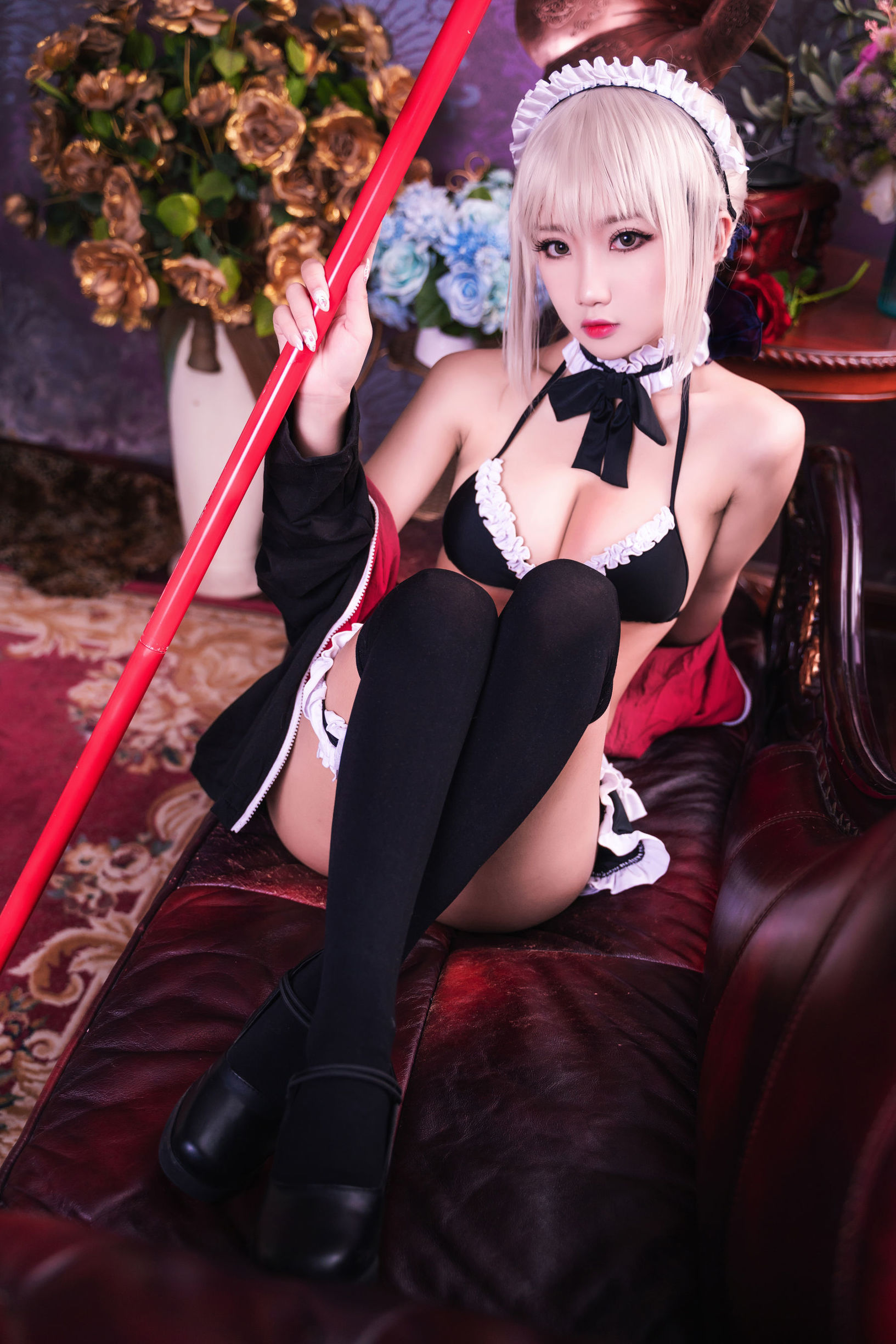  belle ta Cosplay] Guichu Yao - Black Silk Maid
