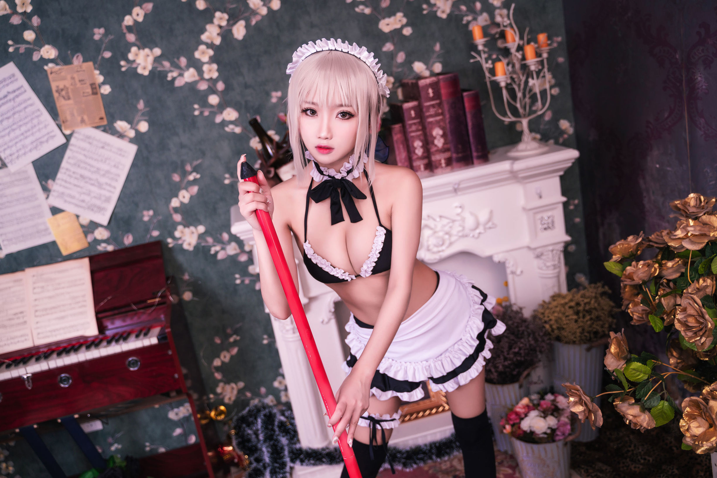  belle ta Cosplay] Guichu Yao - Black Silk Maid