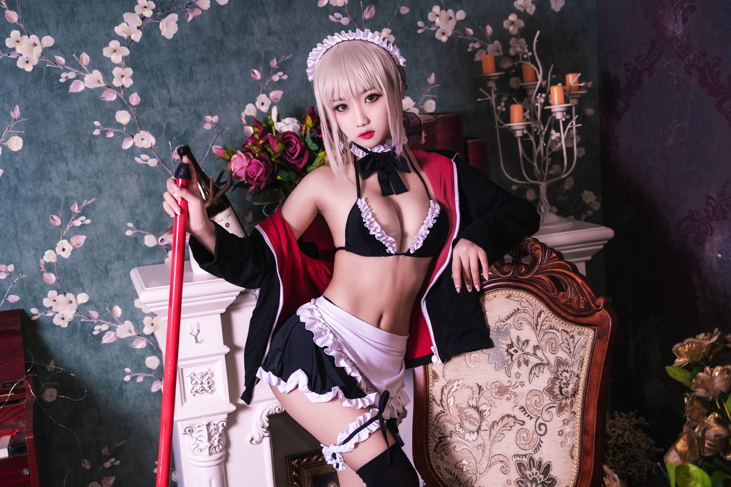  belle ta Cosplay] Guichu Yao - Black Silk Maid