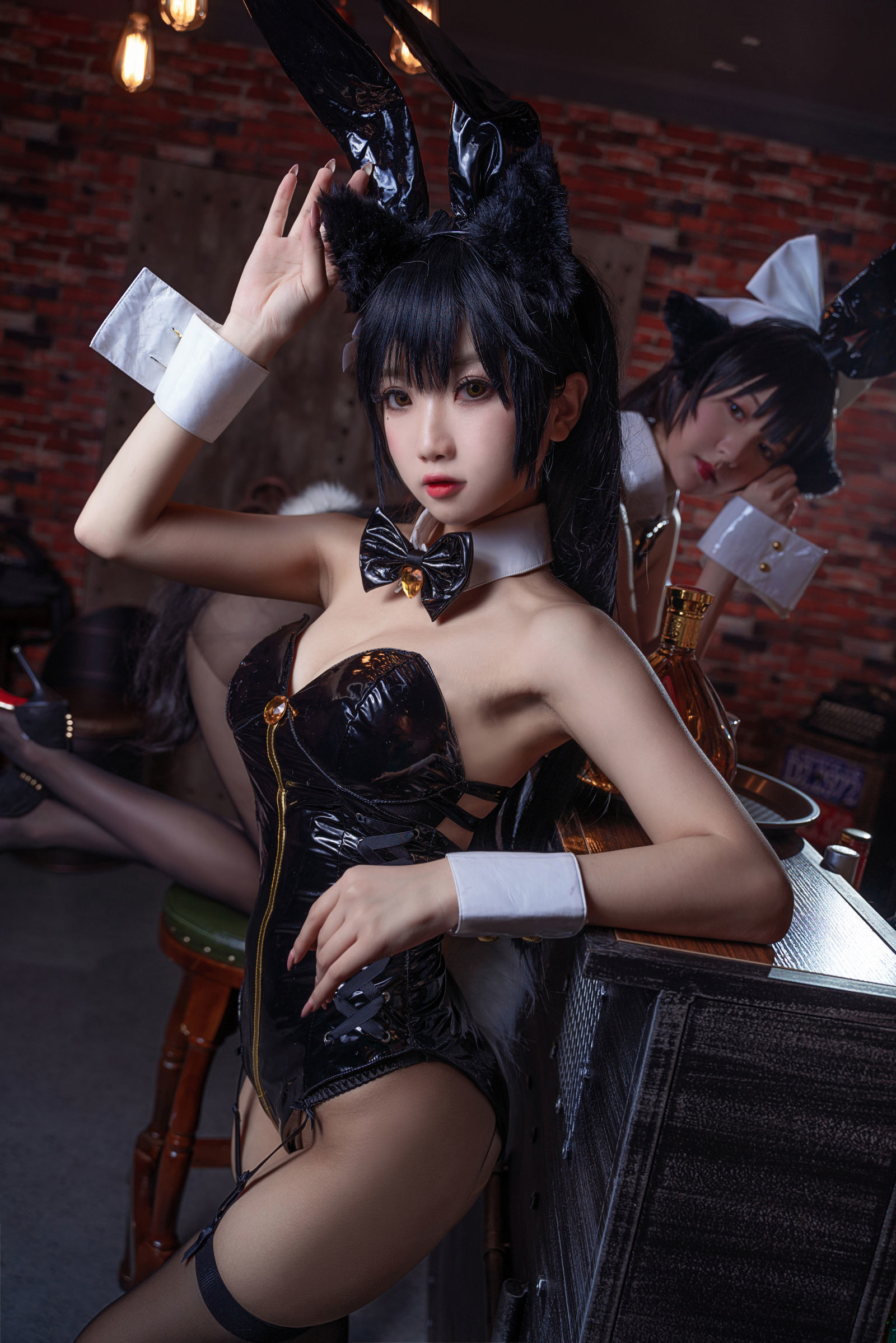 蘿莉COS] 鬼畜瑤 - 黑色同人兔女郎