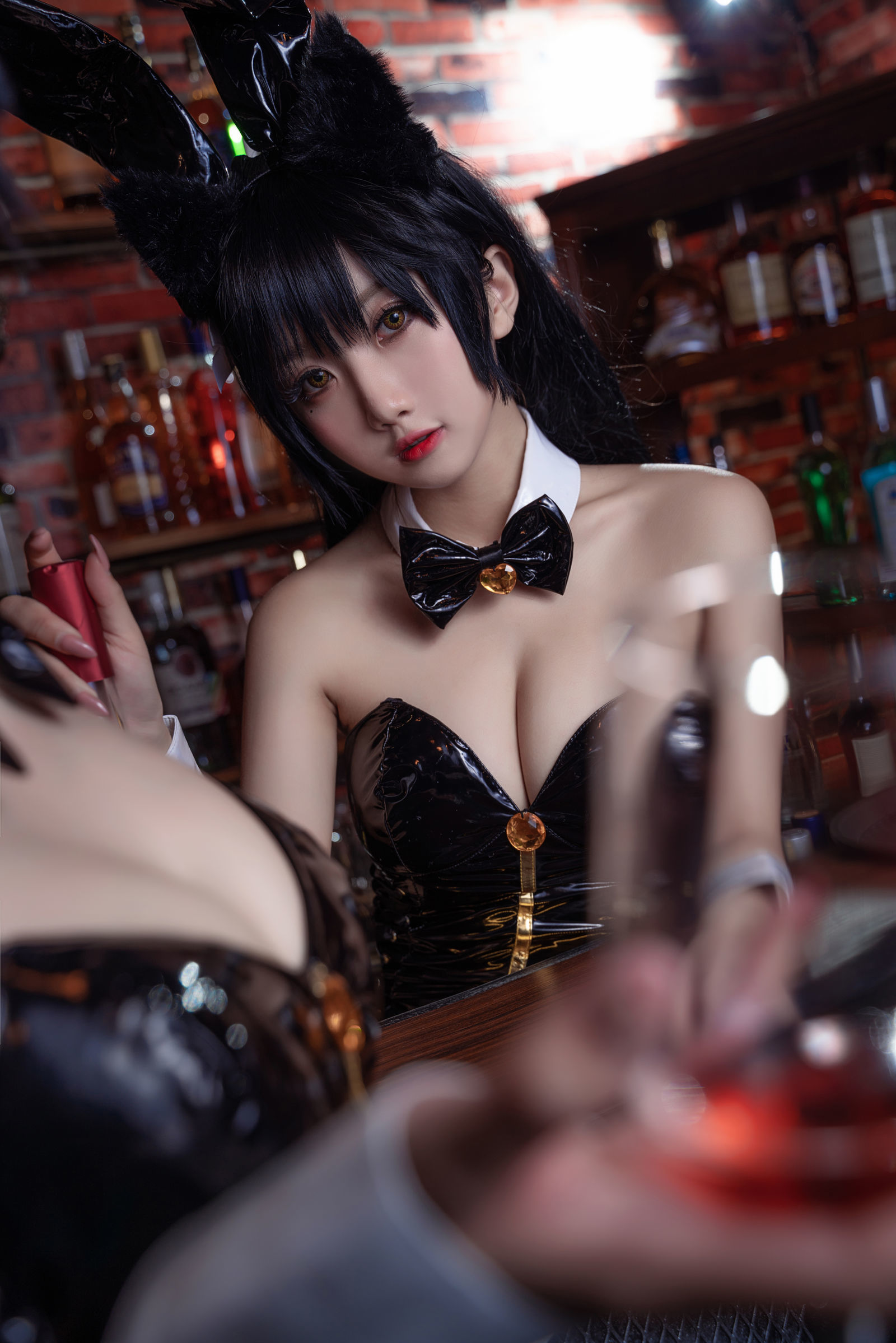 蘿莉COS] 鬼畜瑤 - 黑色同人兔女郎