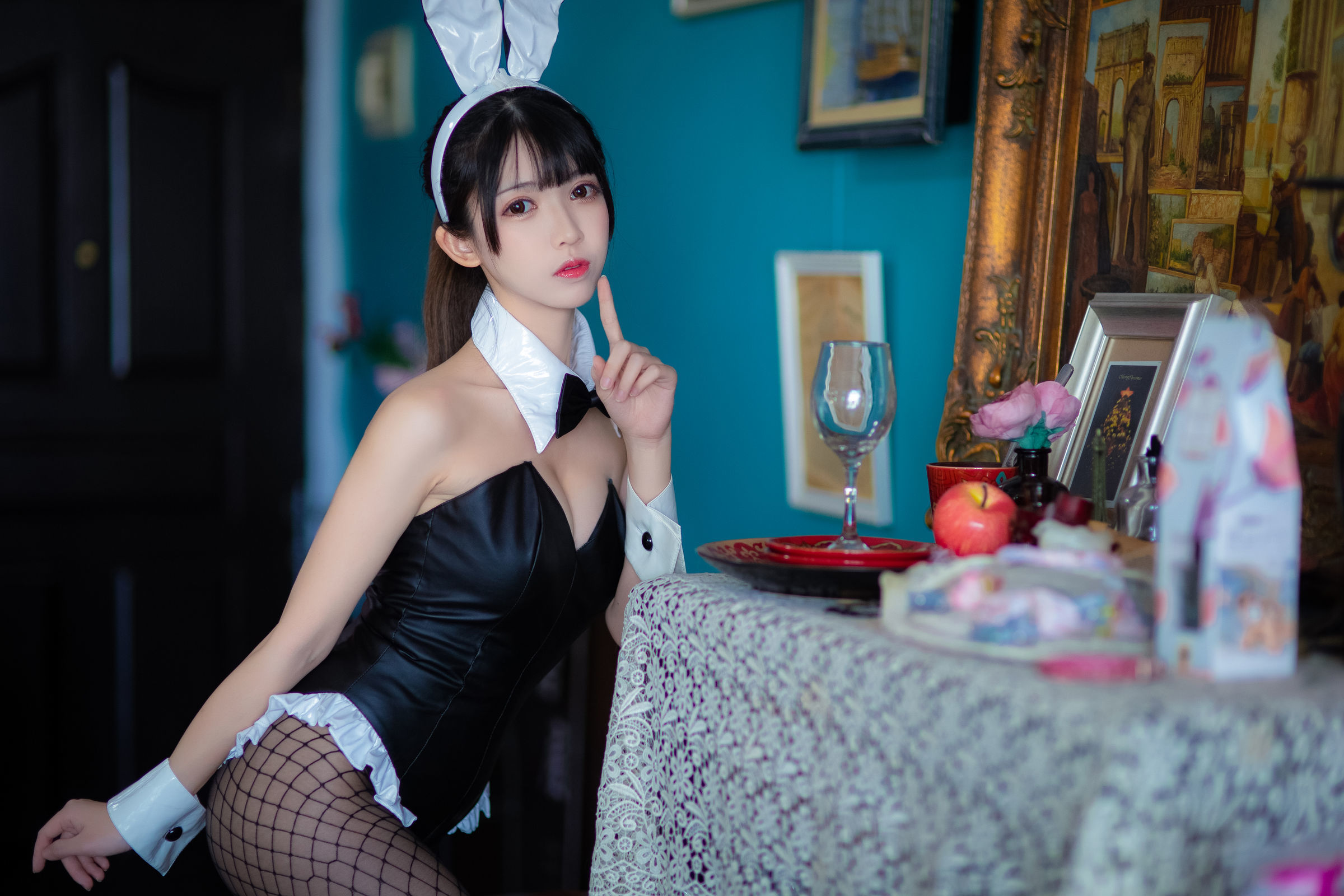 蘿莉COS] 鰻魚霏兒 - 加藤惠 兔女郎