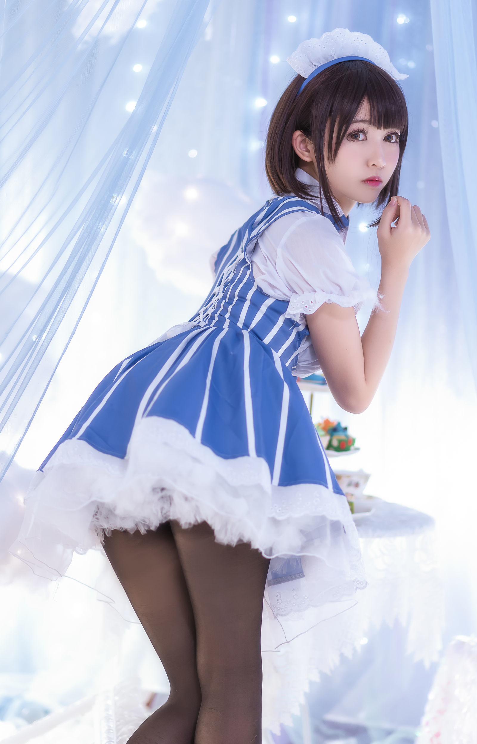 Cosplay  belle ] Mần Ngư Phi Er - Kato Megumi Nữ hầu