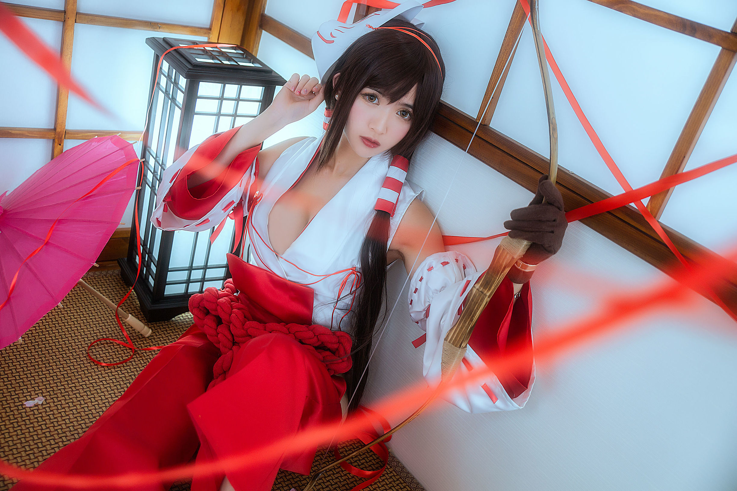 蘿莉COS] 鰻魚霏兒 - 巫女