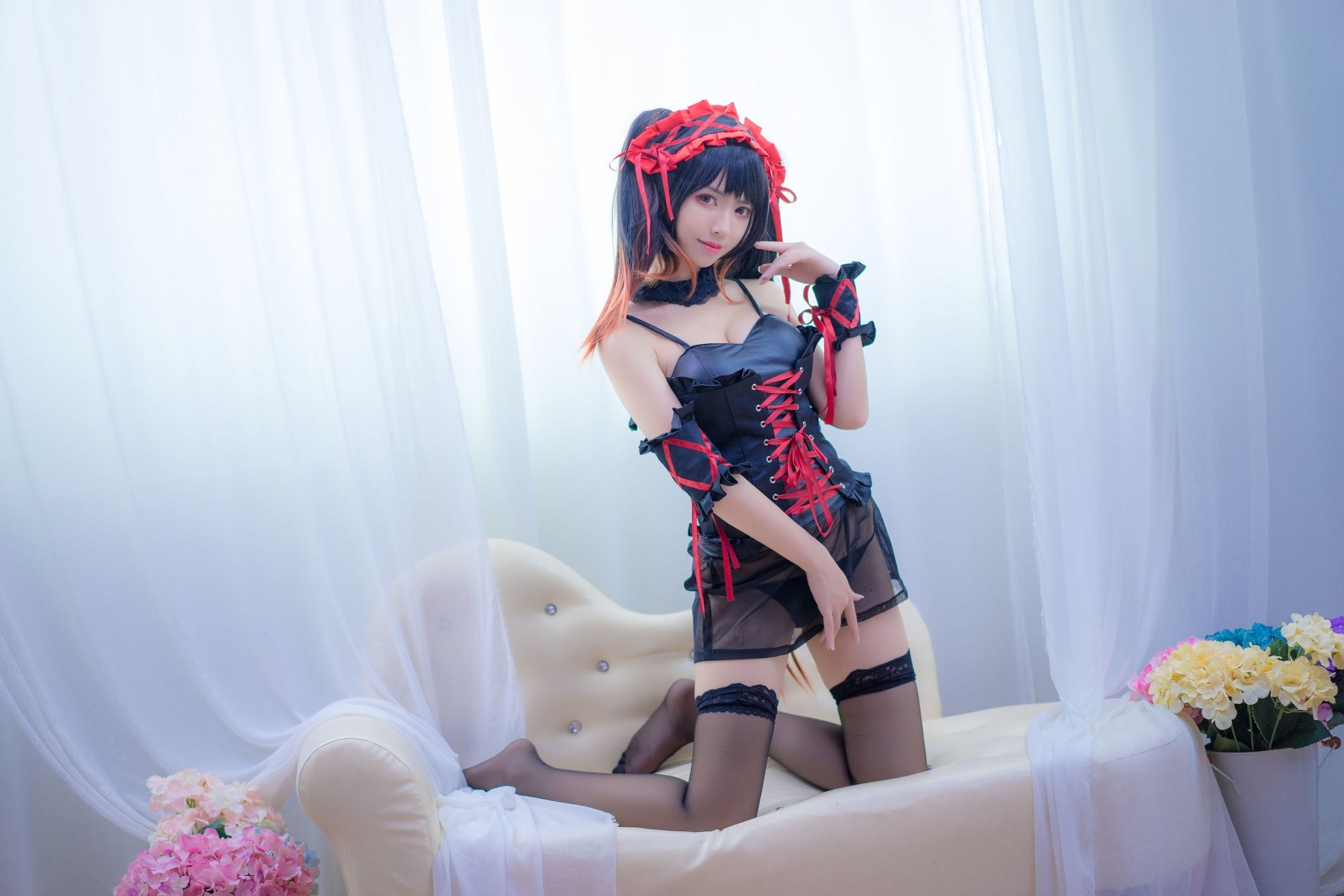  belle ta COS] Eel Fei Er - Kurumi Series Đồ ngủ