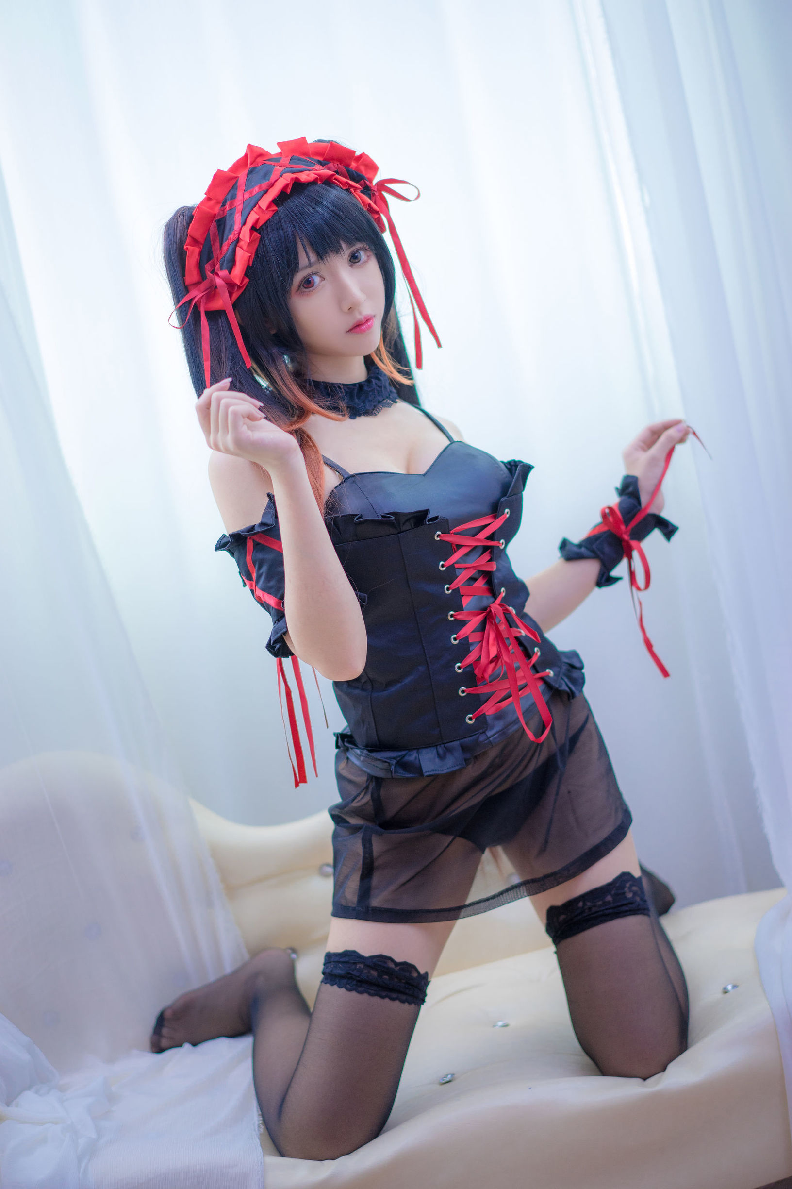  belle ta COS] Eel Fei Er - Kurumi Series Đồ ngủ