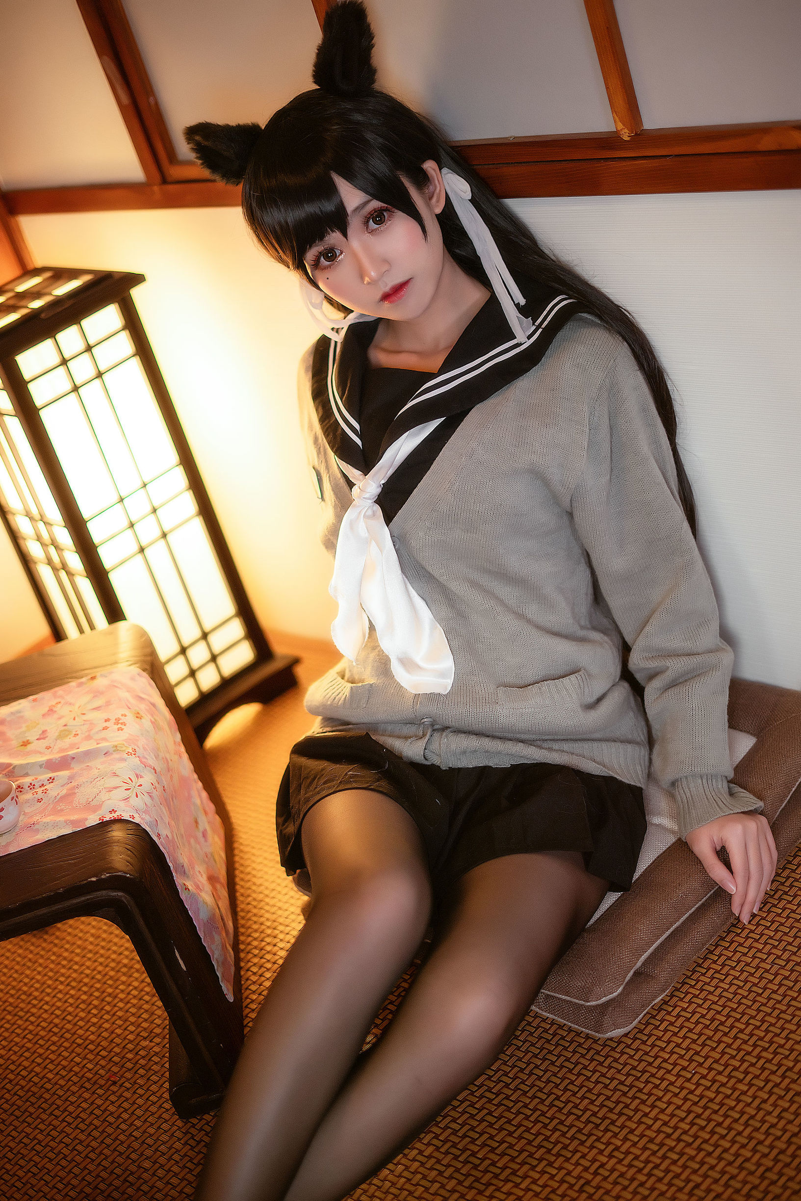 蘿莉COS] 鰻魚霏兒 - 碧藍航線 校服