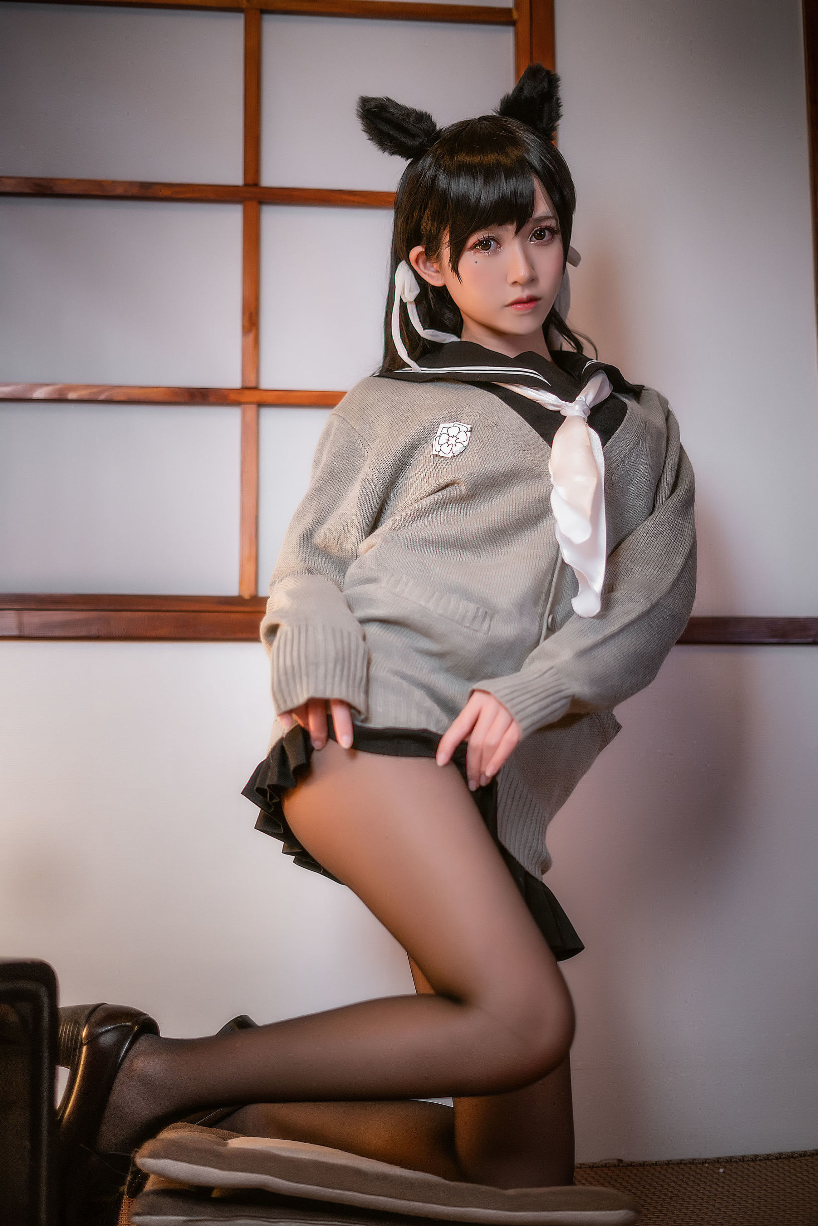 蘿莉COS] 鰻魚霏兒 - 碧藍航線 校服