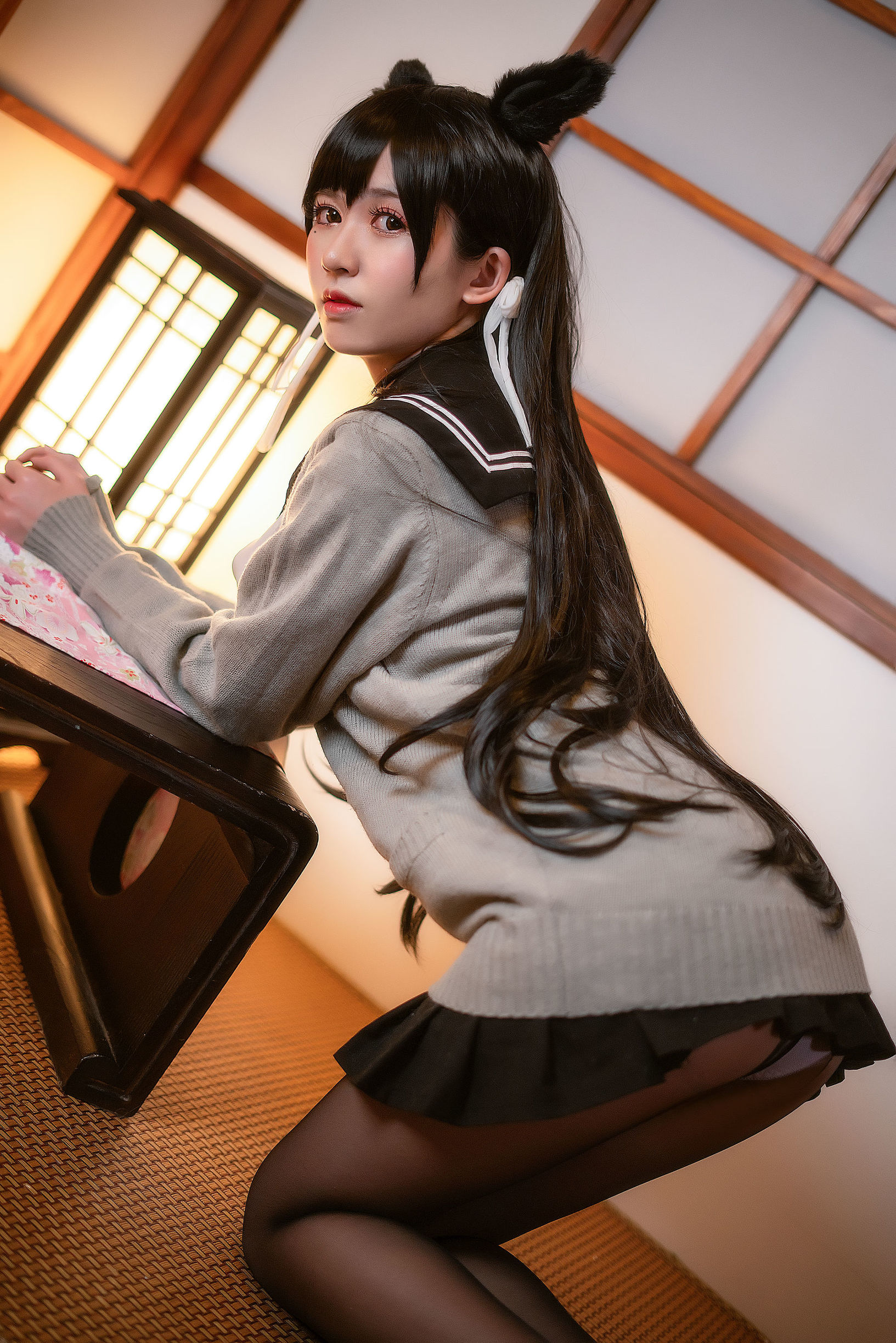 蘿莉COS] 鰻魚霏兒 - 碧藍航線 校服