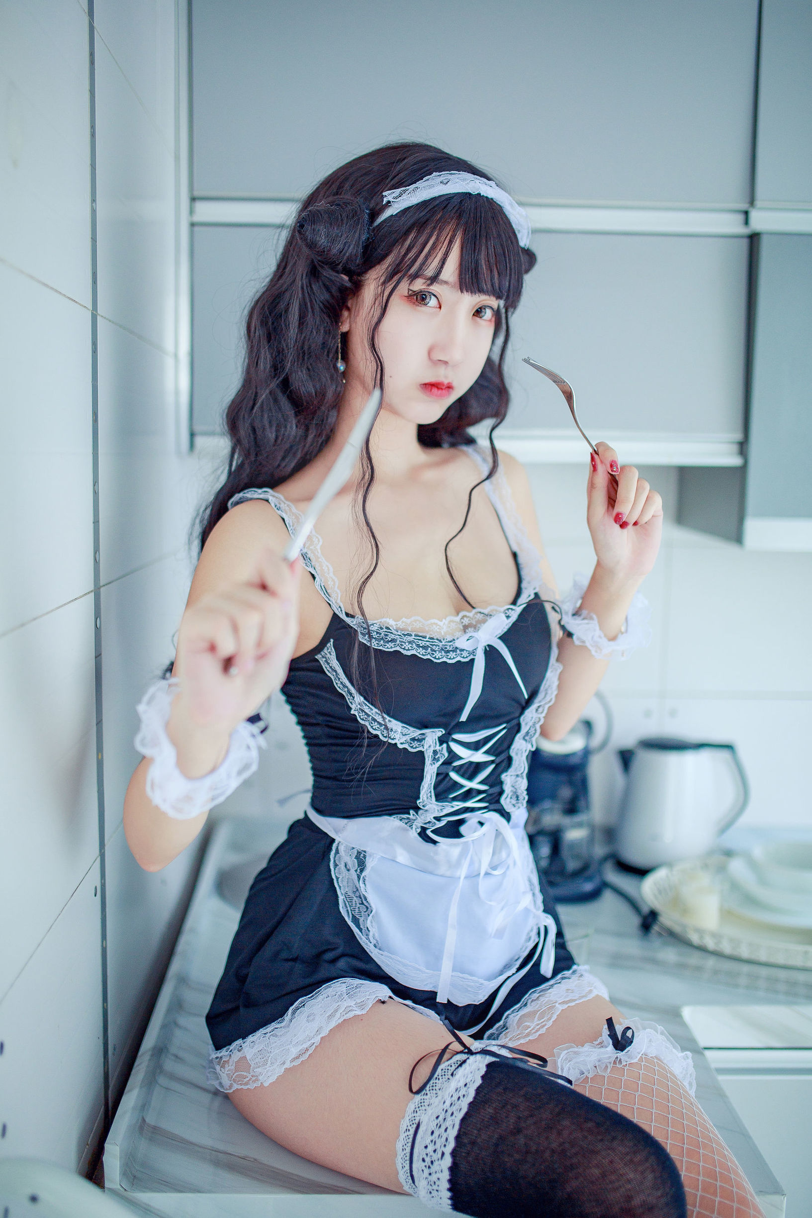  belle ta Cosplay] Kurokawa - Little Devil Maid Outfit