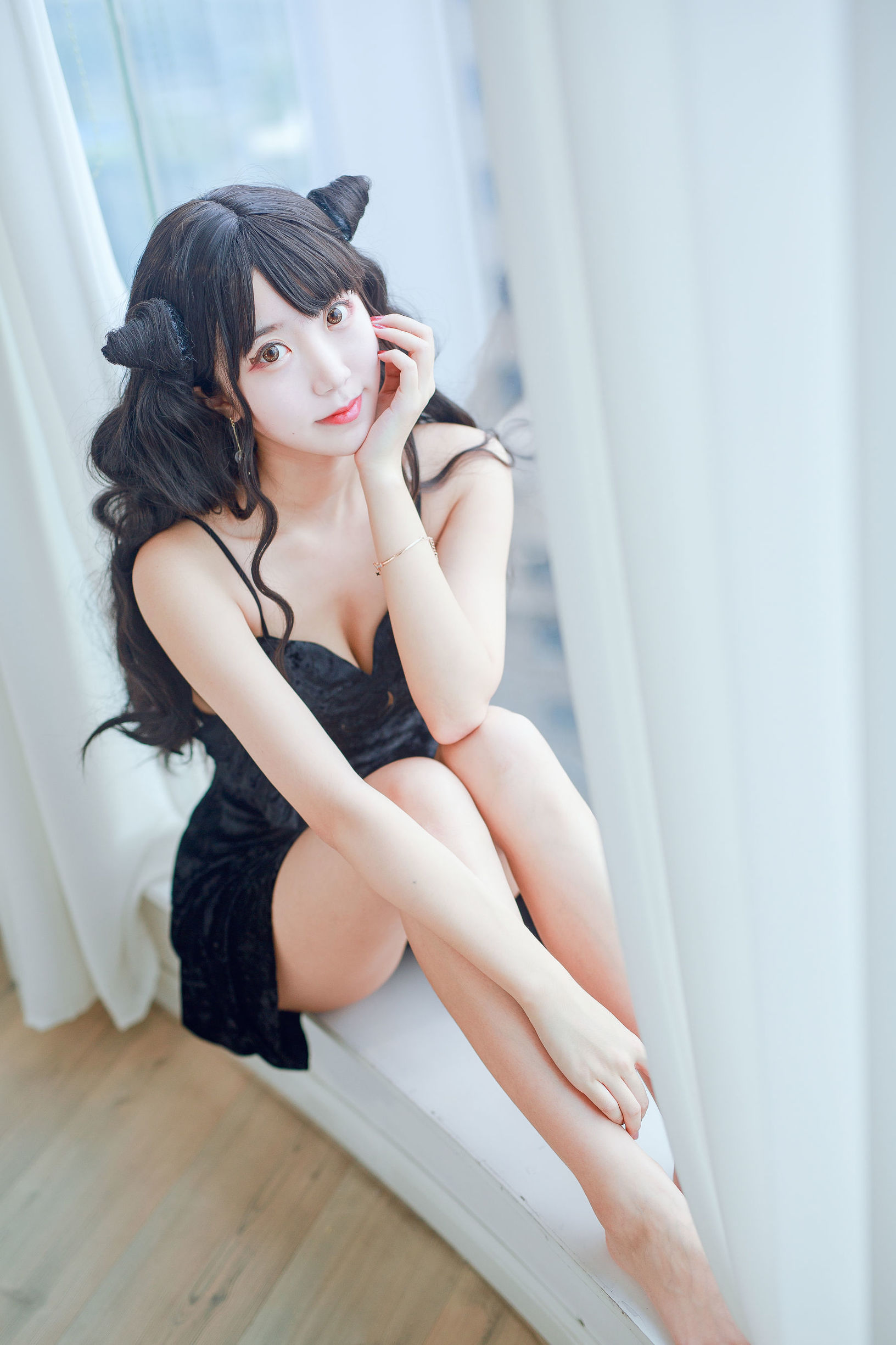 Cosplay  belle ta] Kurokawa - Váy Đen Ác Quỷ Nhỏ