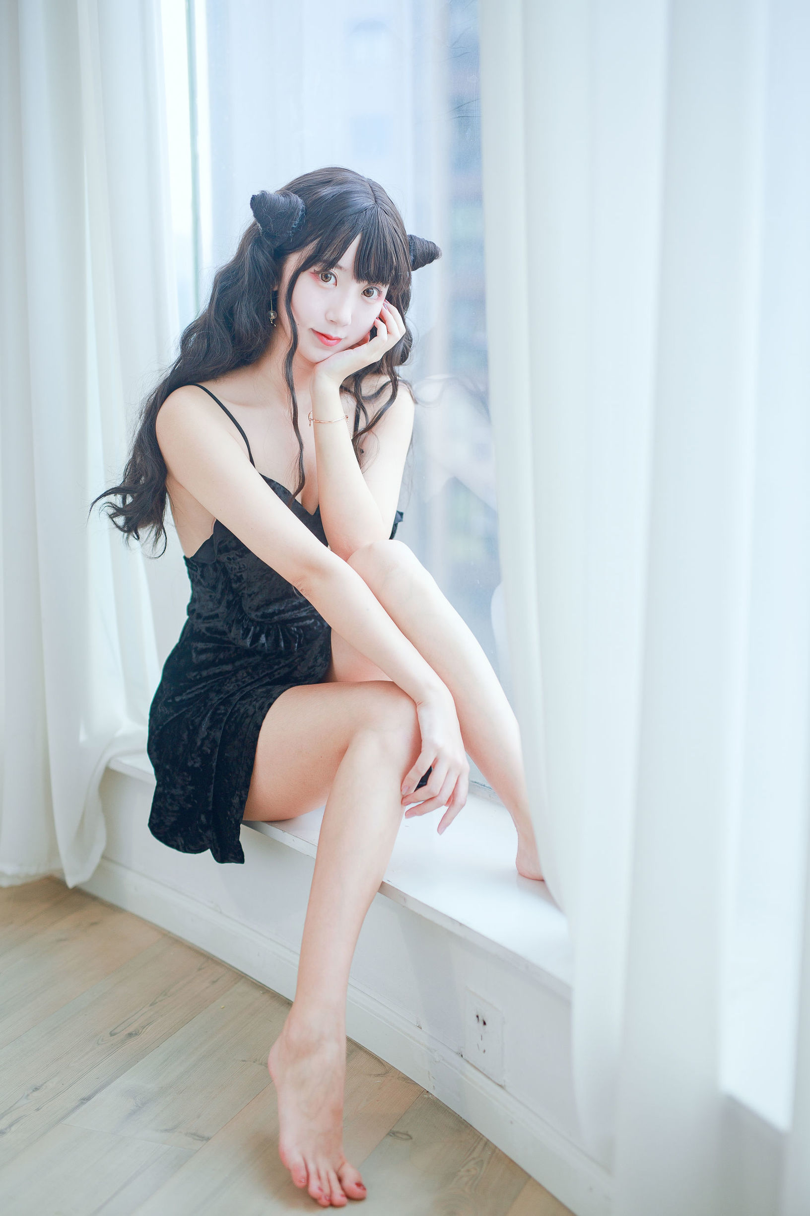Cosplay  belle ta] Kurokawa - Váy Đen Ác Quỷ Nhỏ