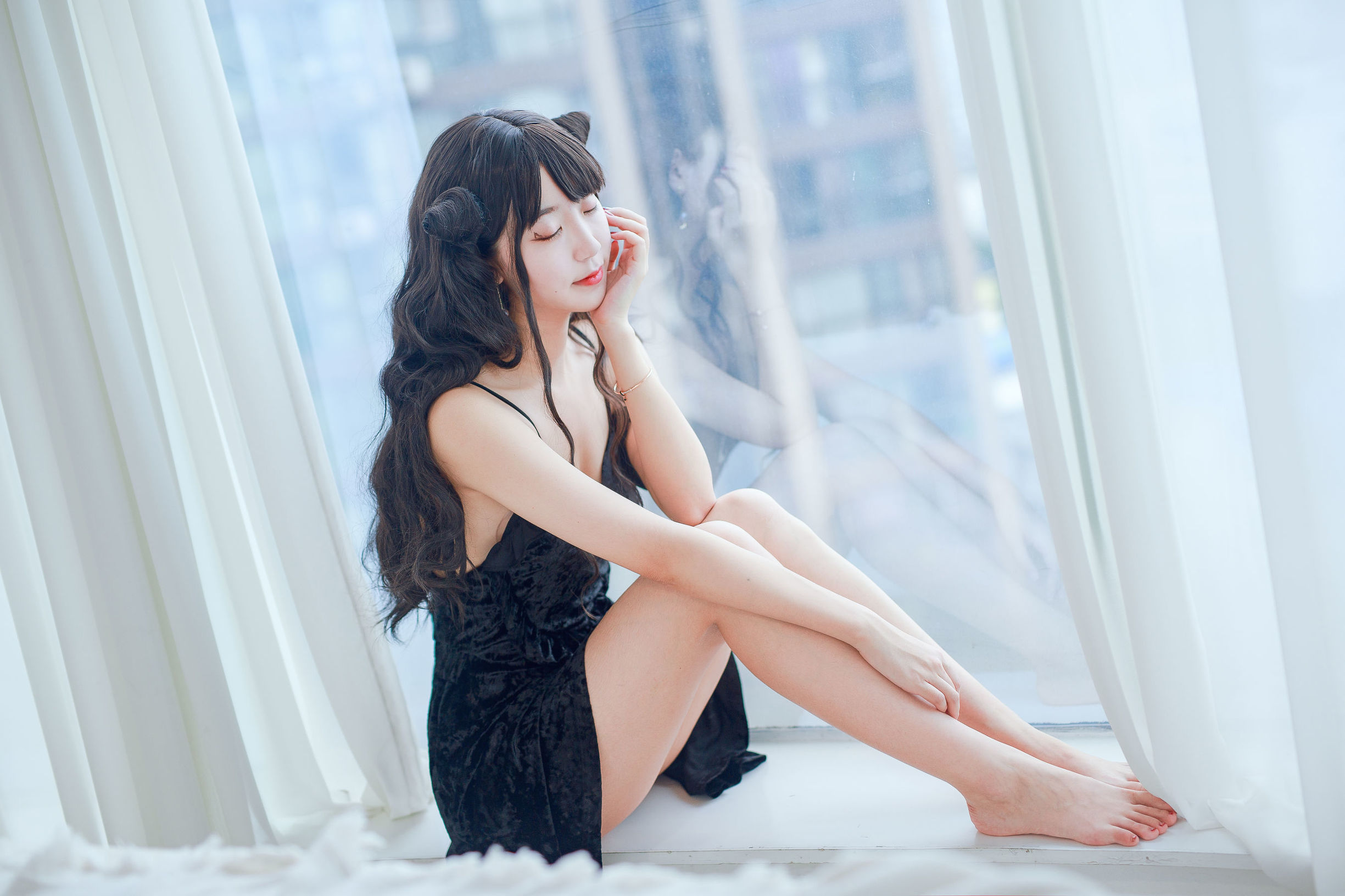 Cosplay  belle ta] Kurokawa - Váy Đen Ác Quỷ Nhỏ