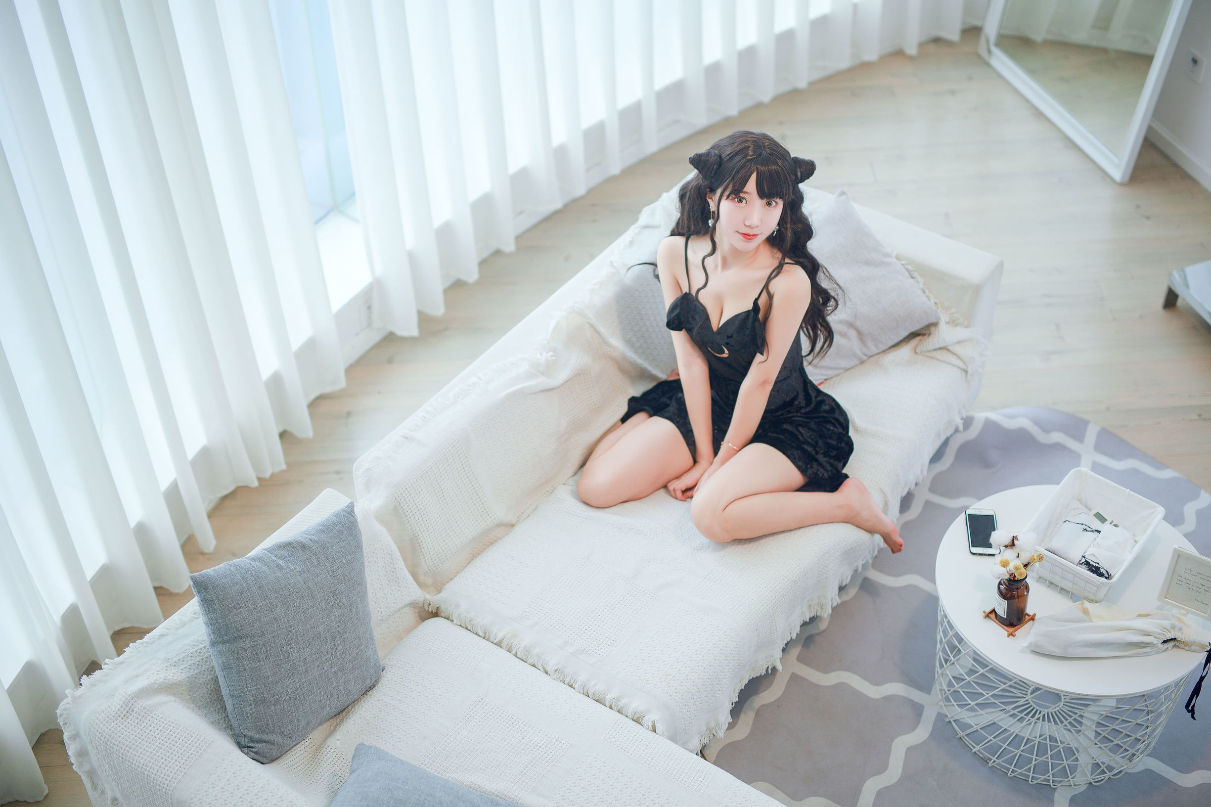 Cosplay  belle ta] Kurokawa - Váy Đen Ác Quỷ Nhỏ