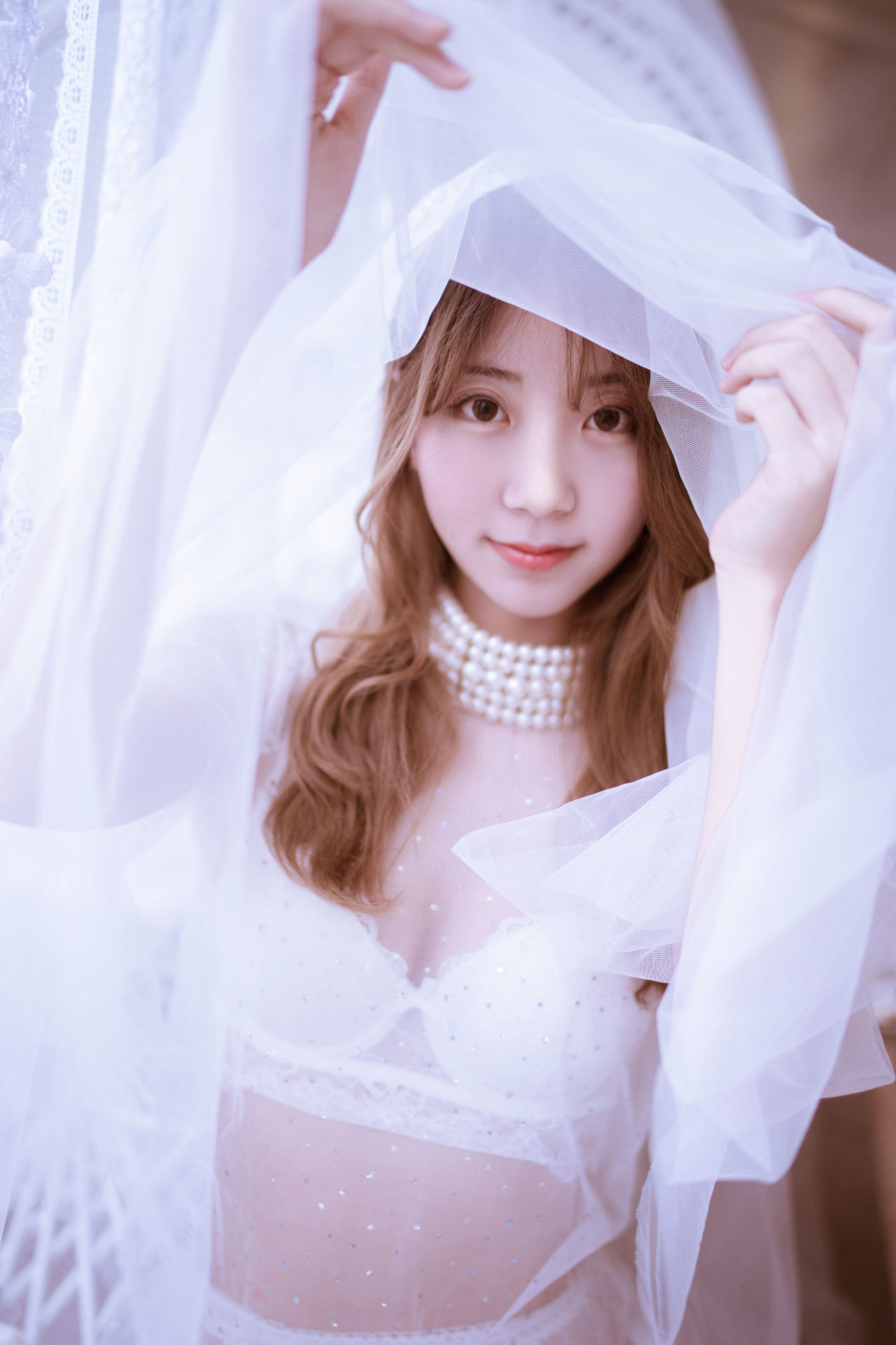 [萝莉COS] 黑川 - 年上彼女 婚纱+毛衣