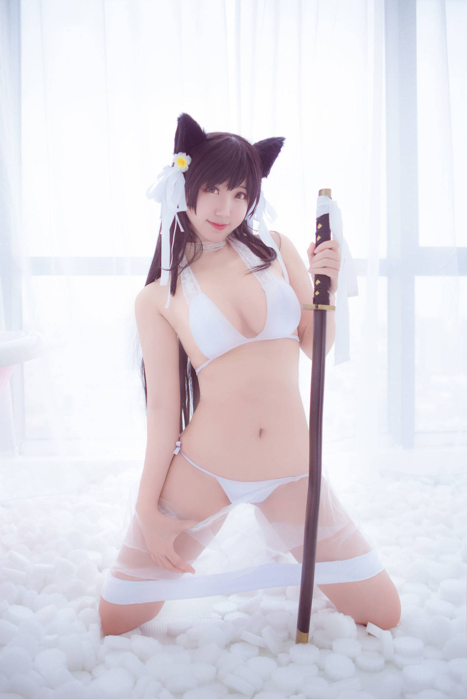 ลอลิตะคอสเพลย์] คุโรคาวะ - อาตาโกะชุดว่ายน้ำ