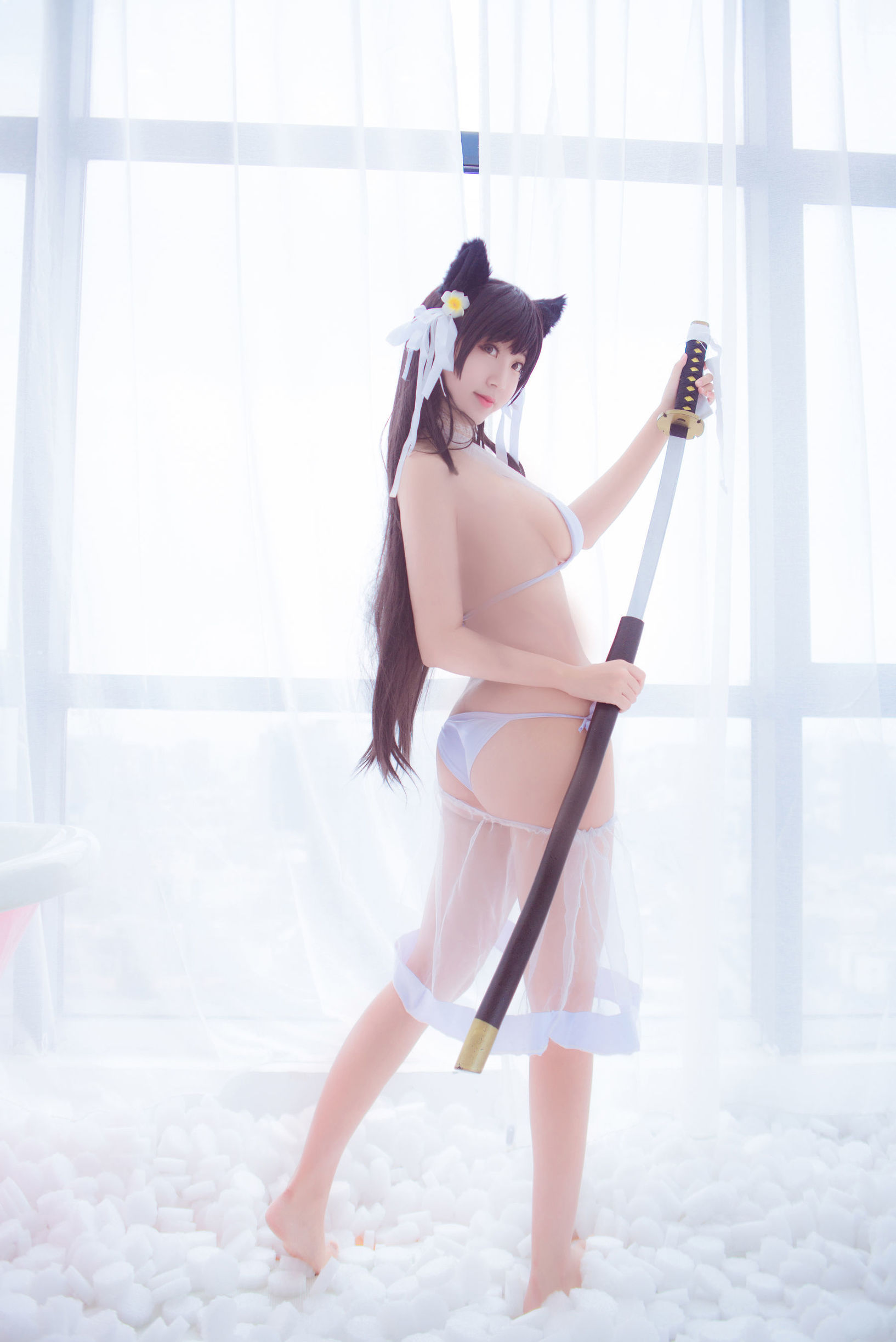 ลอลิตะคอสเพลย์] คุโรคาวะ - อาตาโกะชุดว่ายน้ำ