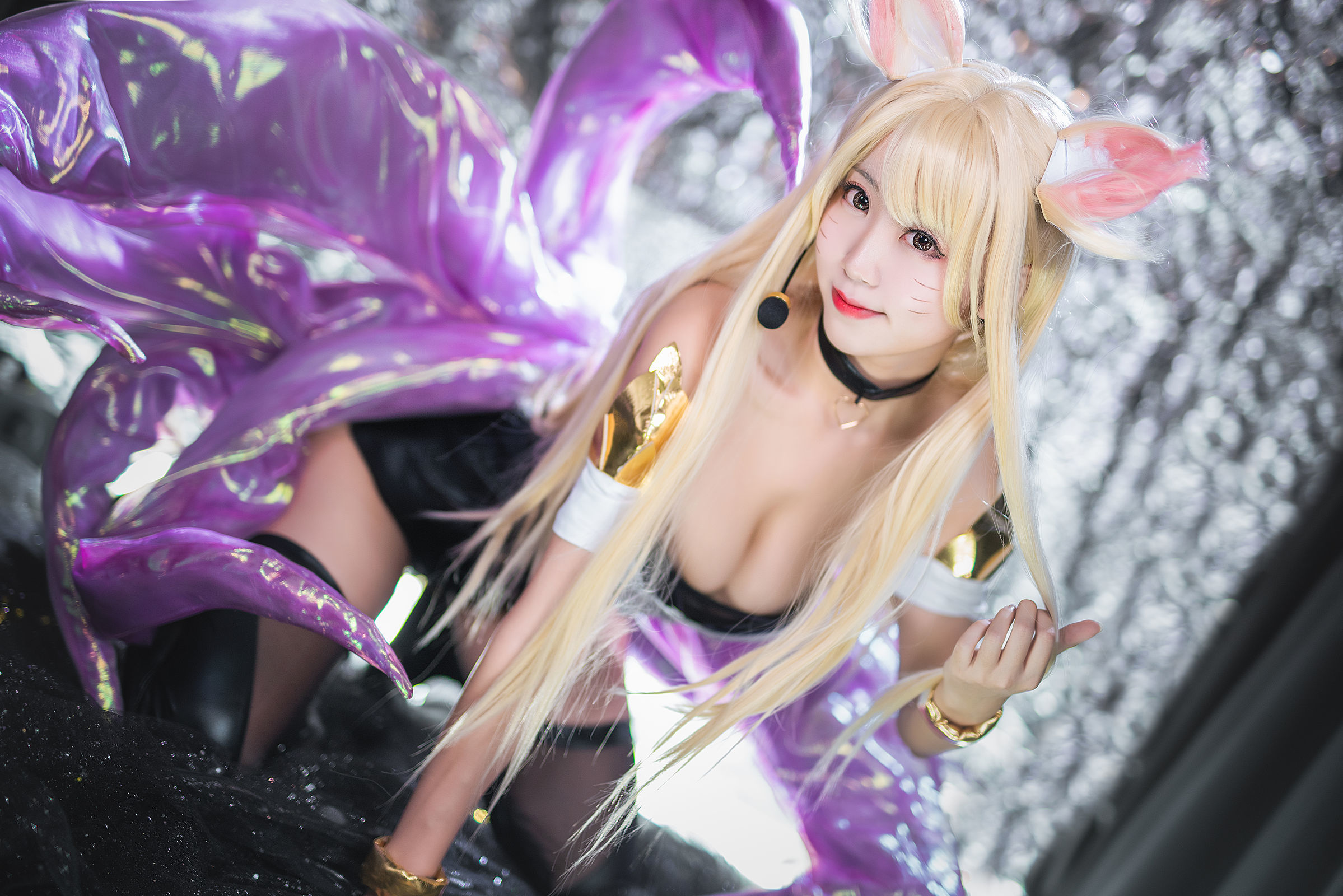  belle ta Cosplay] Hắc Xuyên - A Lí KDA
