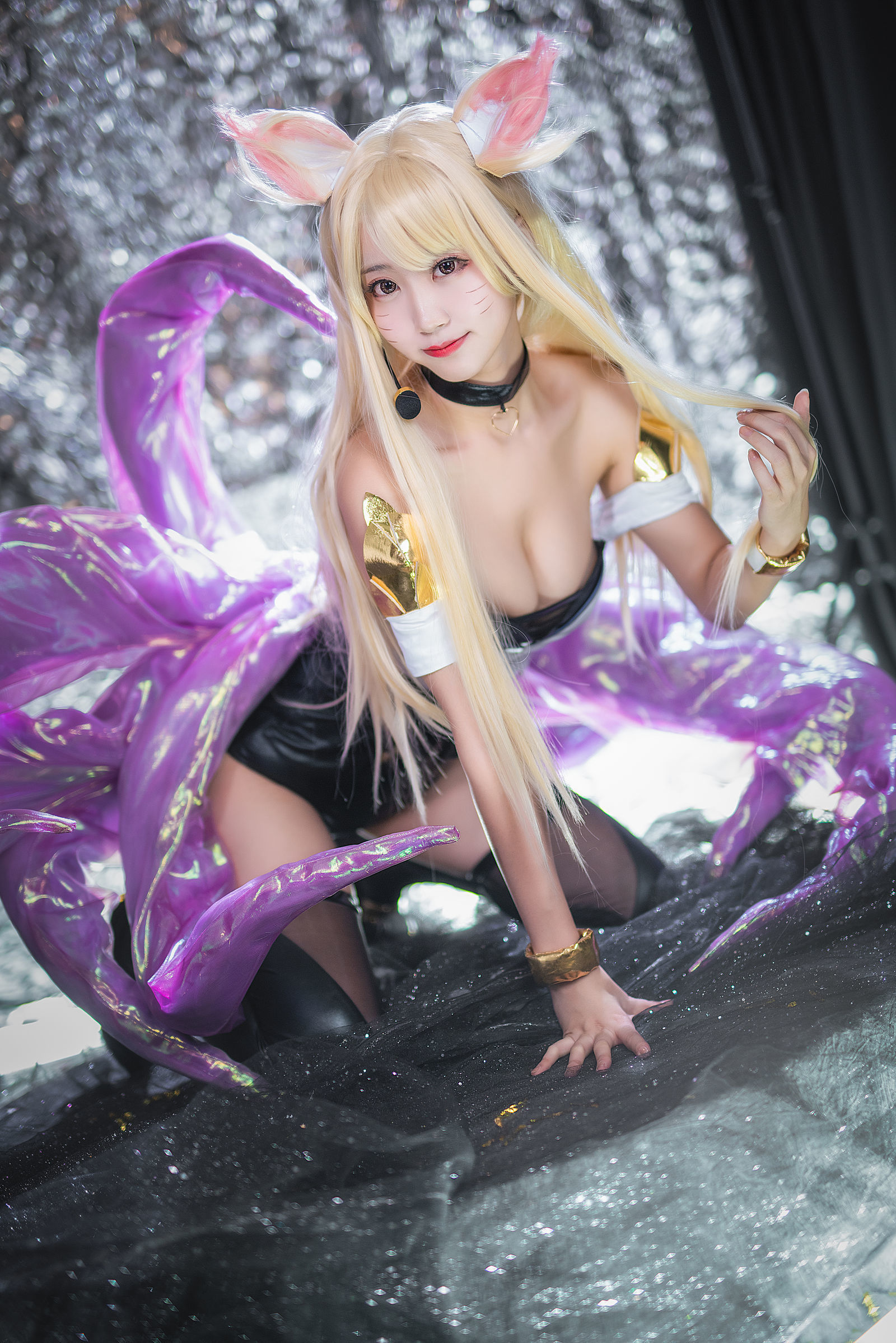  belle ta Cosplay] Hắc Xuyên - A Lí KDA