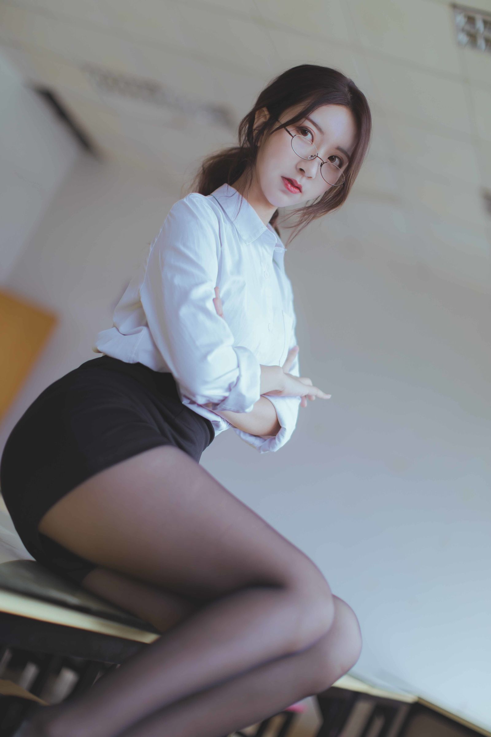 คอสเพลย์ ลอลิตะ] คุโรคาวะ - ครูถุงน่องดำ