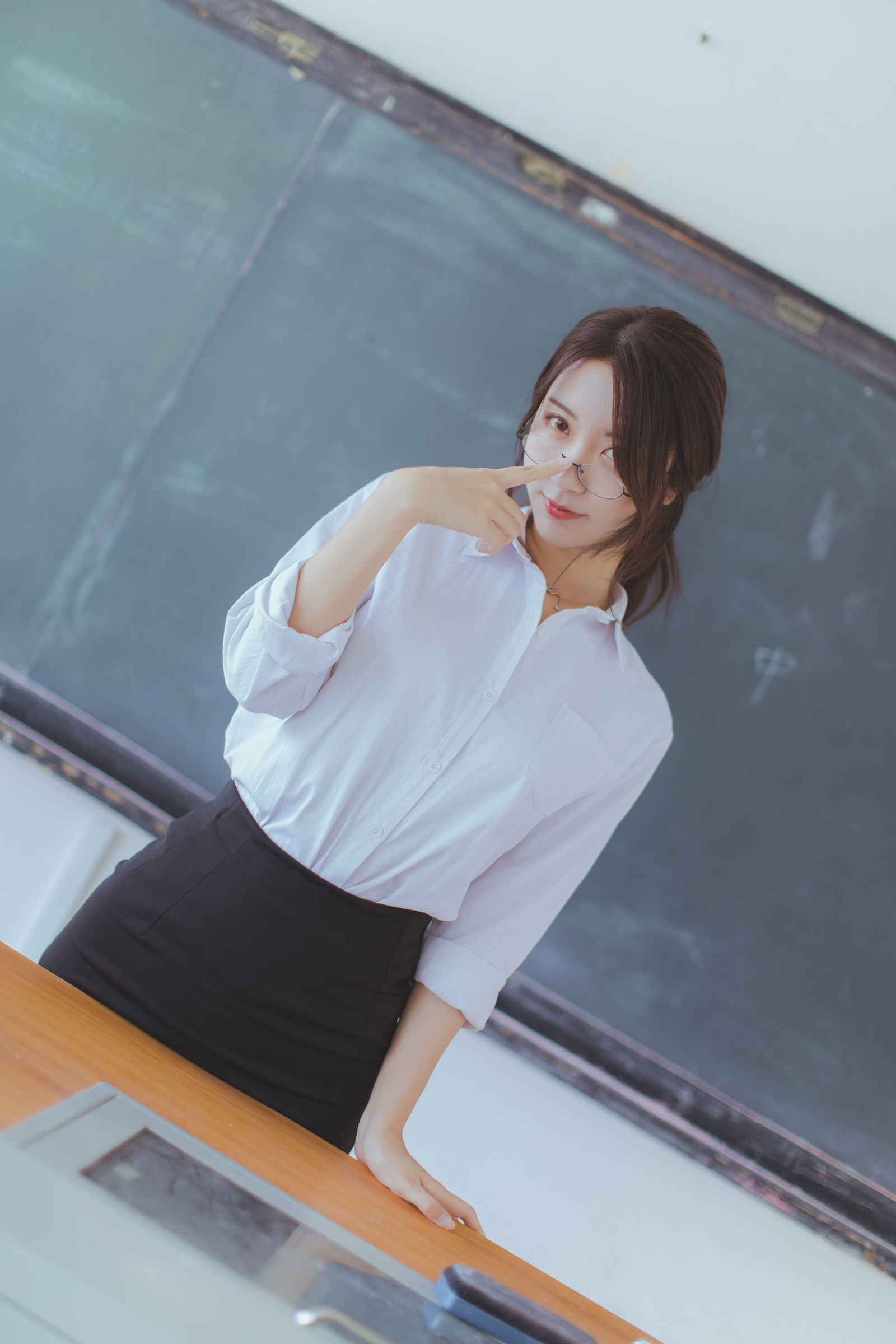 คอสเพลย์ ลอลิตะ] คุโรคาวะ - ครูถุงน่องดำ