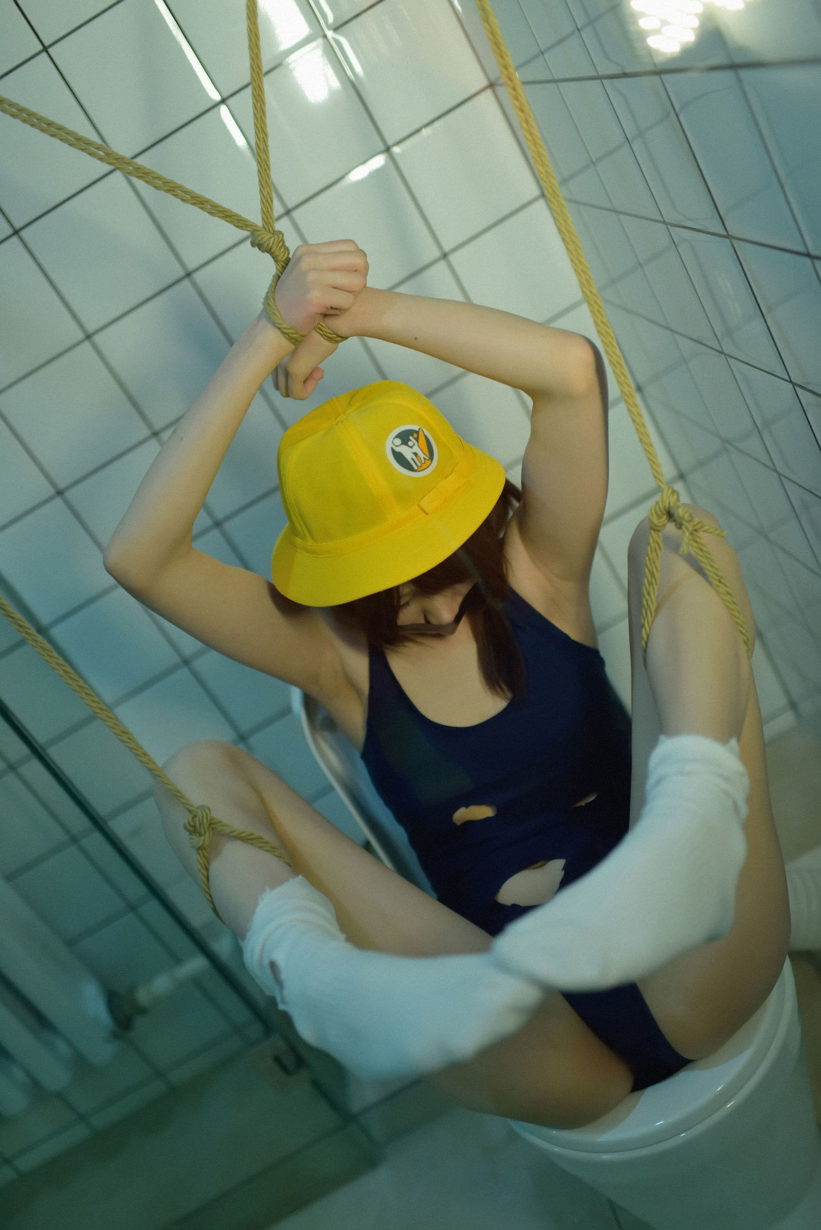 롤리타 COS] 나기사 마물먀 VOL.06 구속 스쿨 수영복