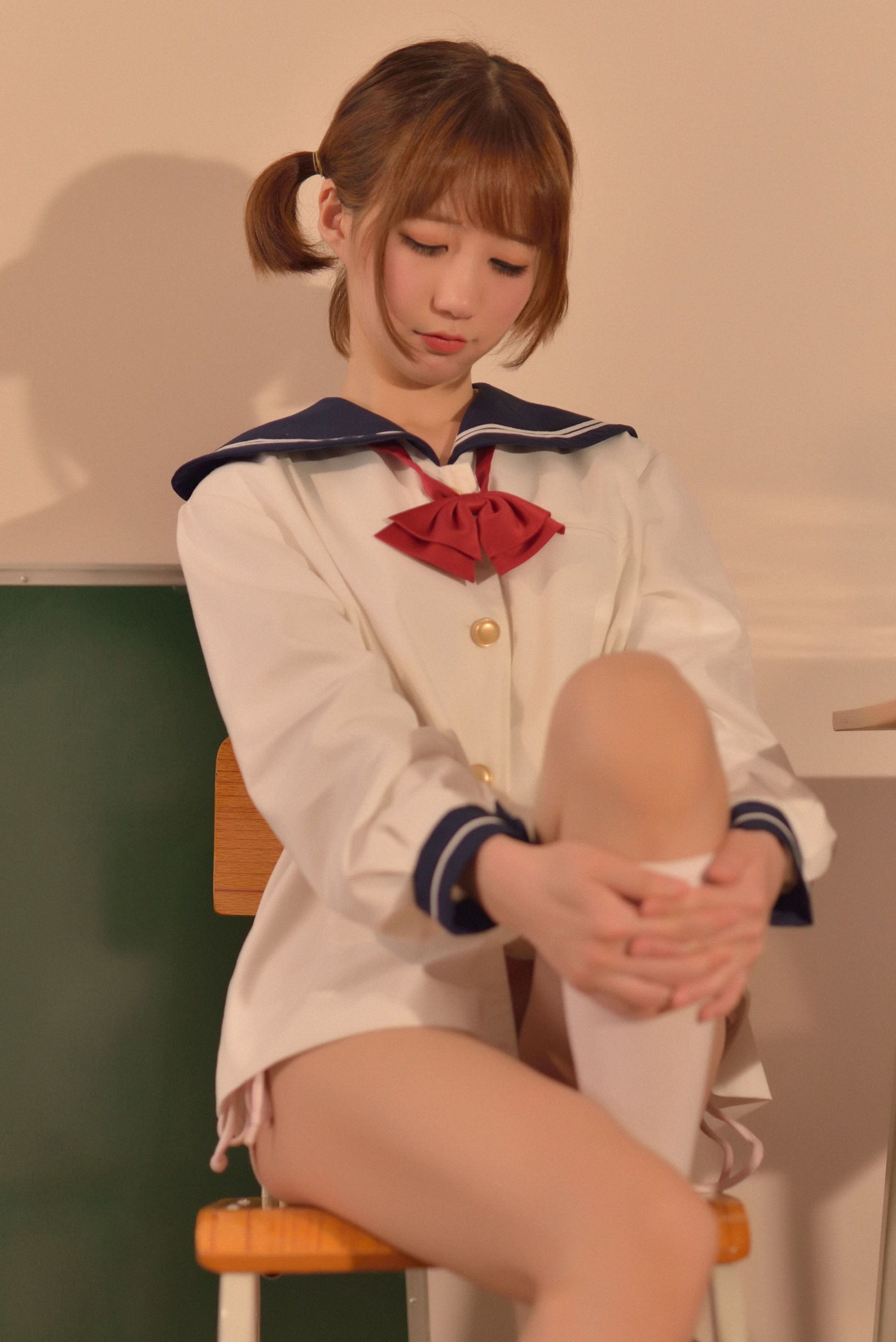蘿莉COS] 娜吉沙魔物喵 VOL.08 生理課