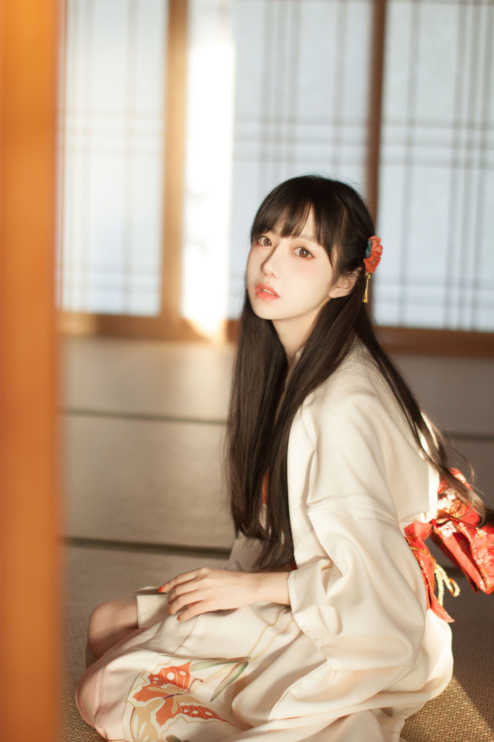 Cosplay  belle ta] Shika Tiểu Lộc Lộc - Áo Kimono