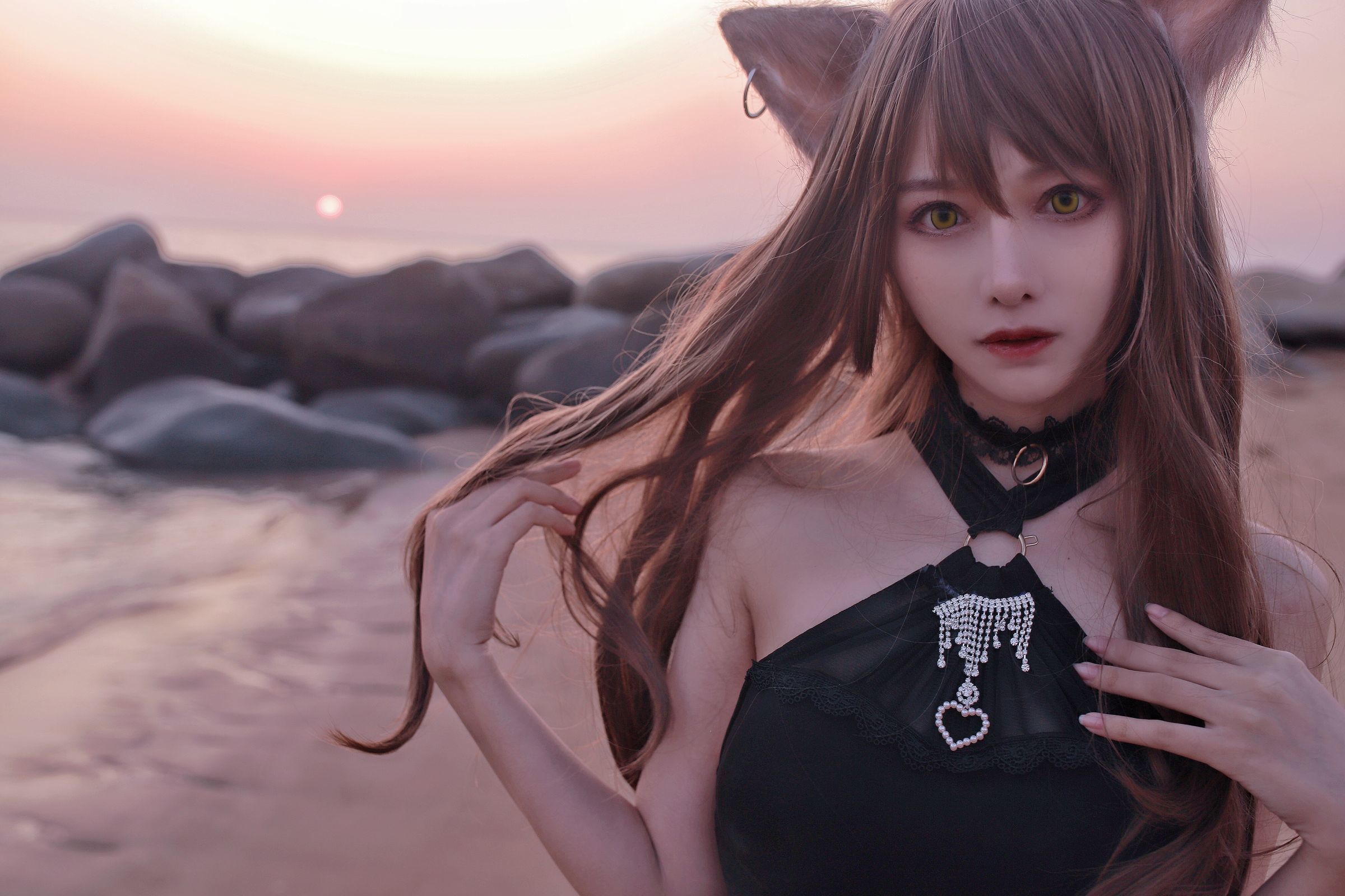 蘿莉COS] Shika小鹿鹿 - 天火泳裝